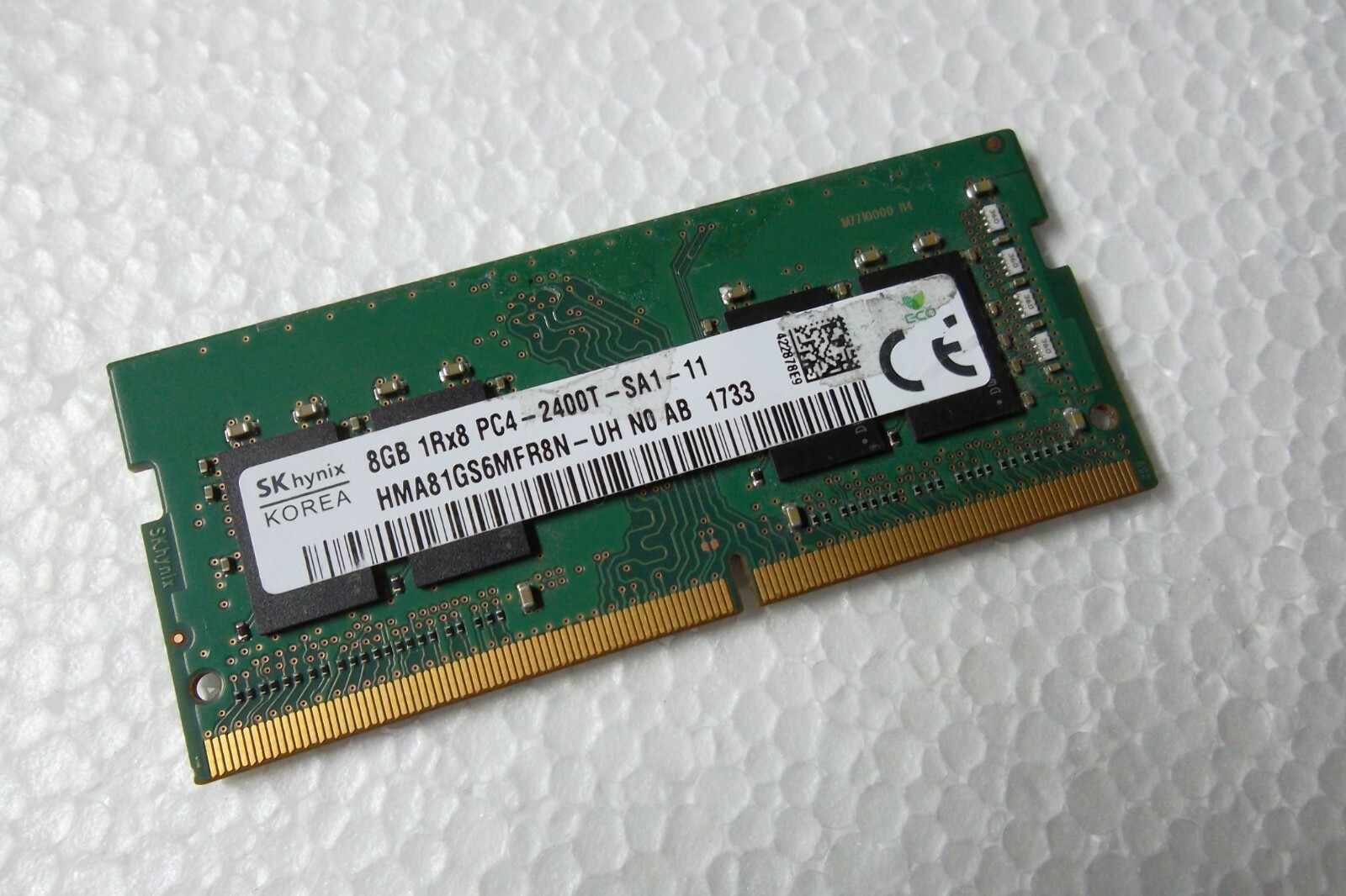 SKhynix HMA81GS6MFR8N-UH Laptop Memory Module 8GB PC4-2400T DDR4 2400MHz Non-ECC