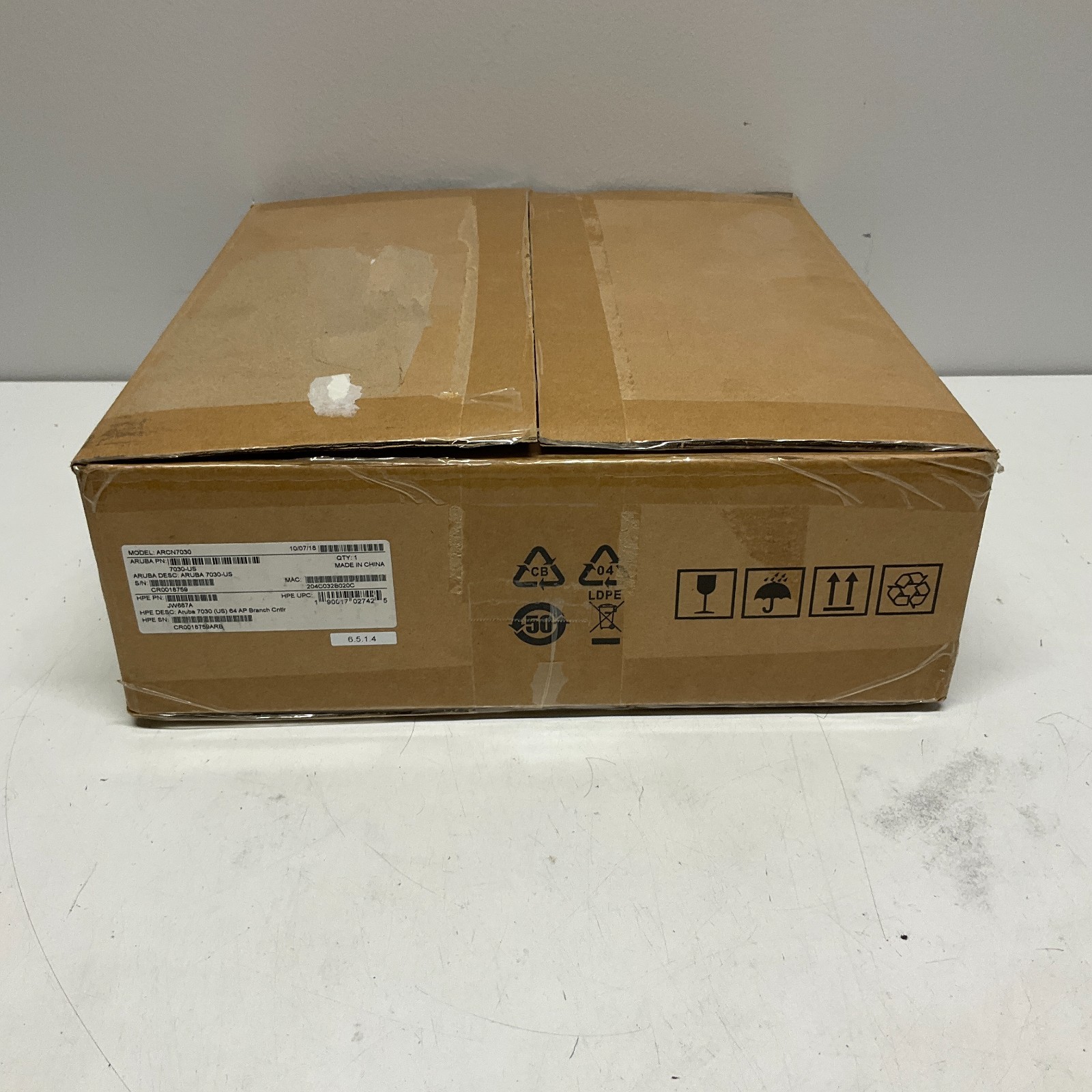 Aruba Networks 7030 Branch Controller NEW SEALED NEVER USED