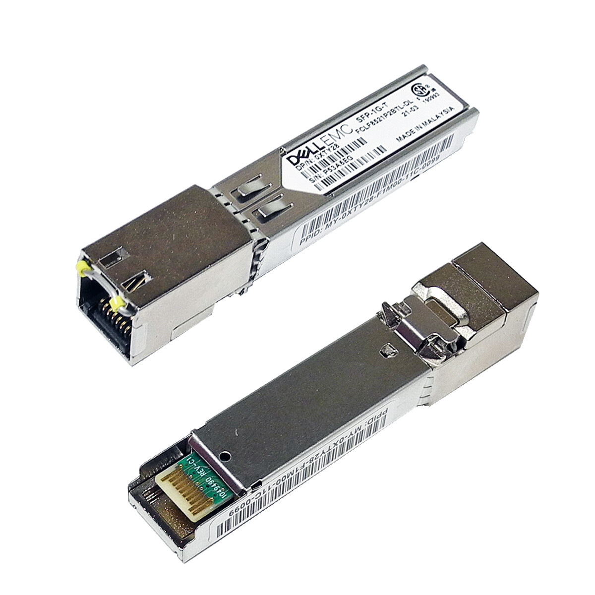 DELL EMC Genuine SFP-1G-T 1000Base-T 100m Transceiver Module 0XTY28 New
