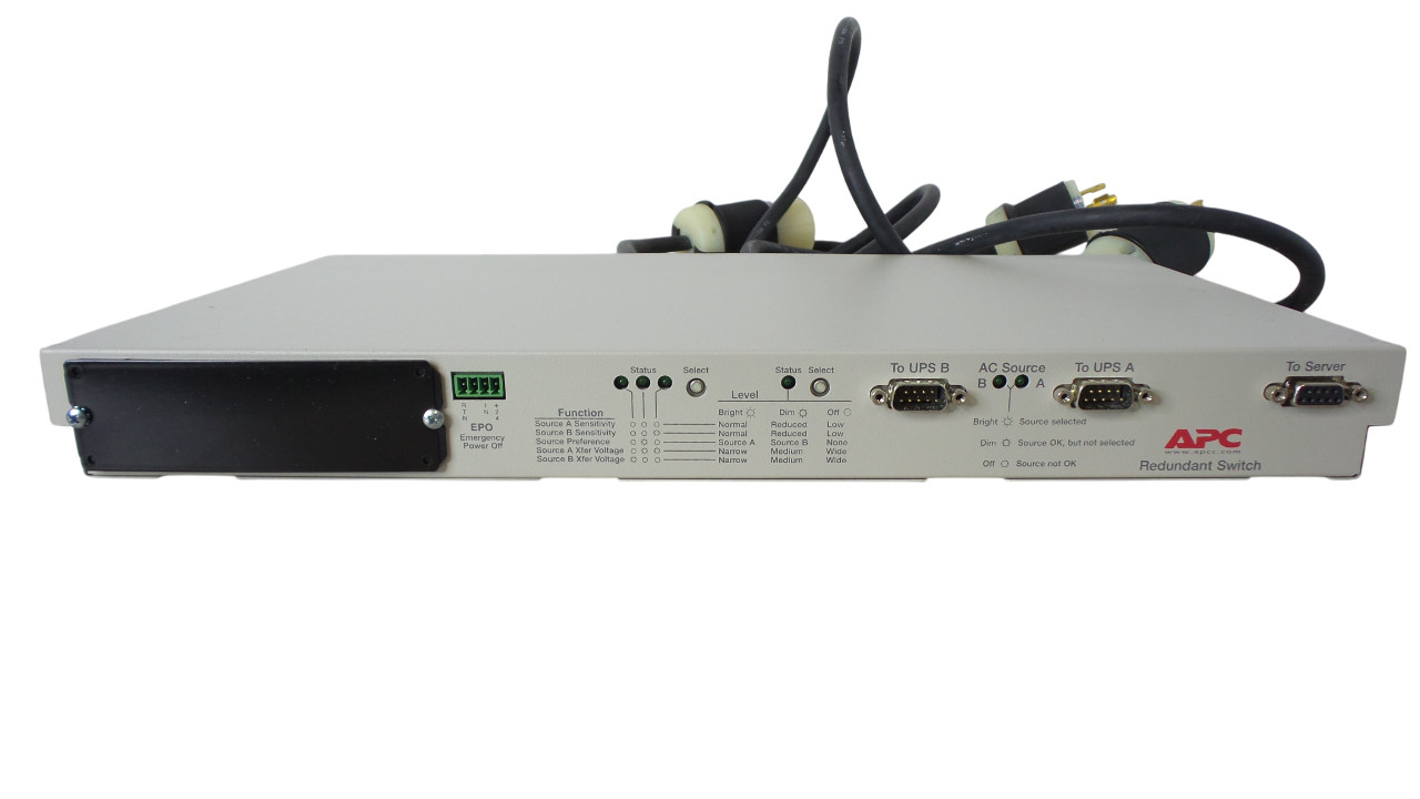 APC SU045-1 Redundant Switch 208V Uninterruptible Power Supply - 