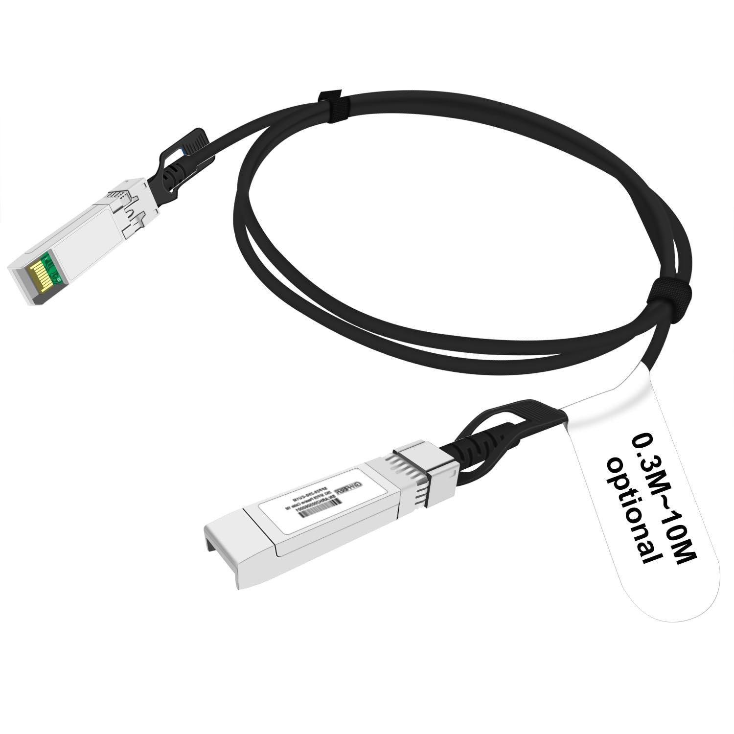 SFP+ DAC Cable, 2M, 10Gbps, Direct Attach, with Switches, Servers, Routers, S...