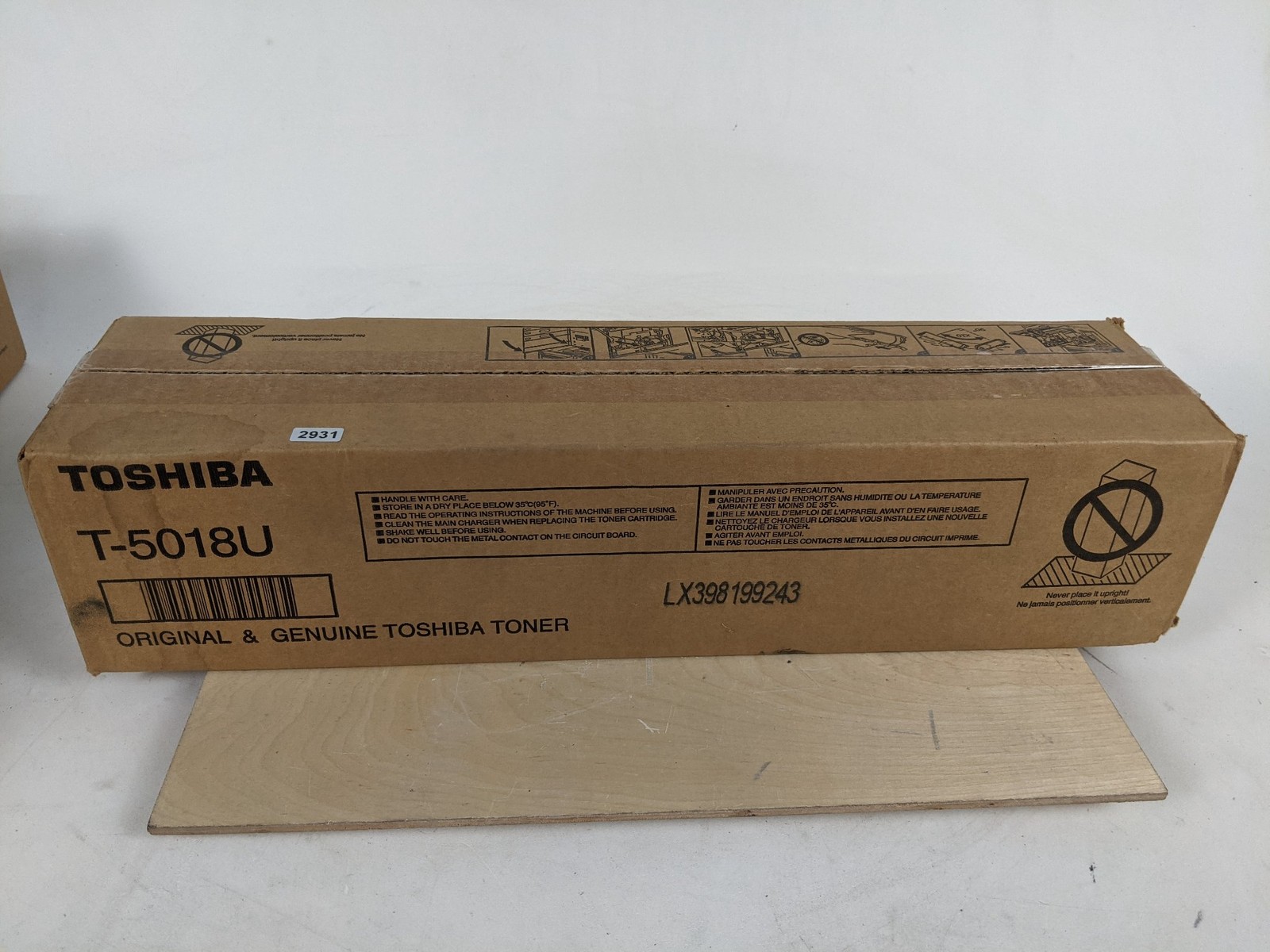 Toshiba T-5018U Black Toner Cartridge Original & Genuine NEW Sealed Box #1
