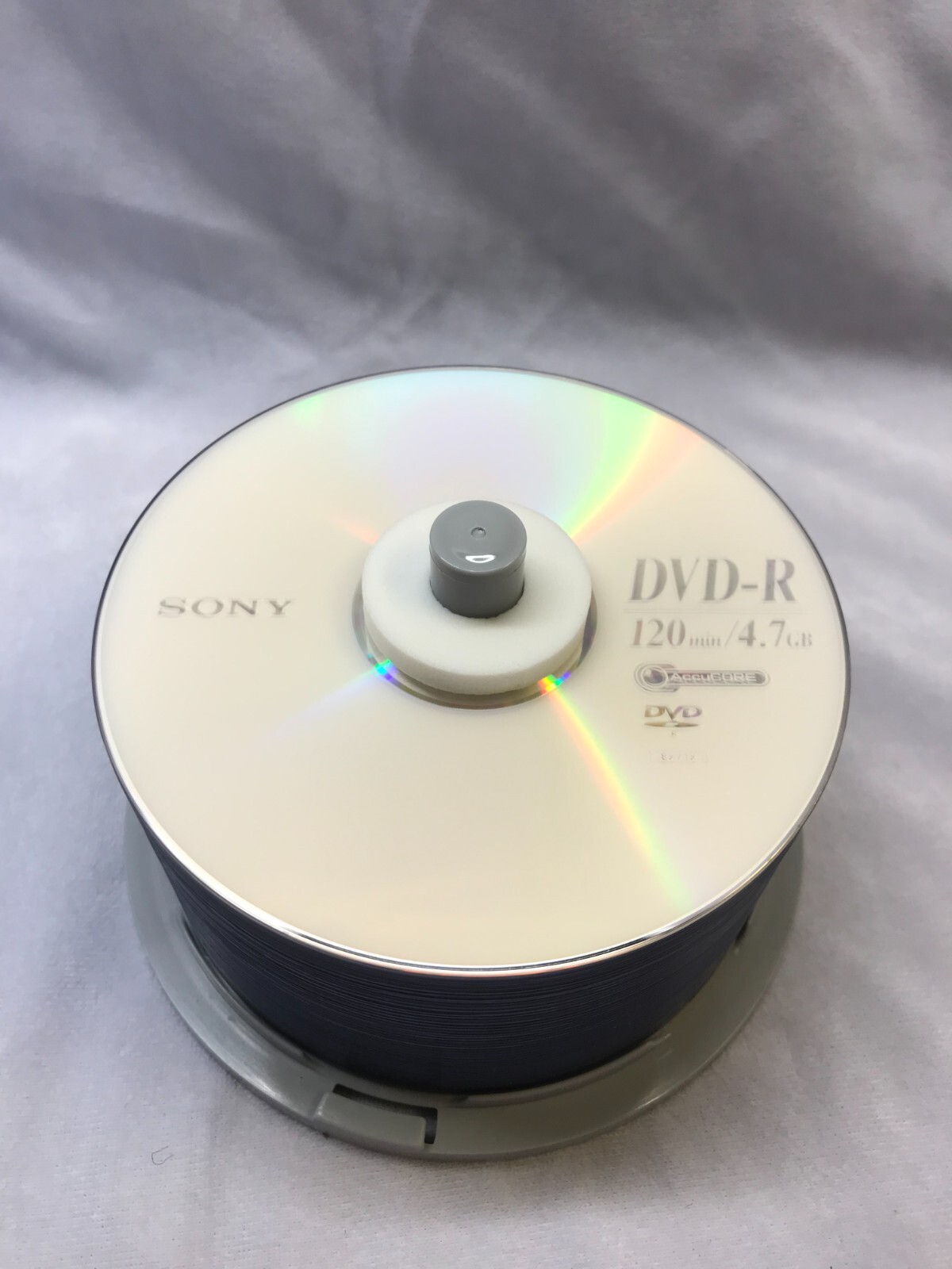 50 Pack Sony DVD+R  4.7GB 120Min Storage