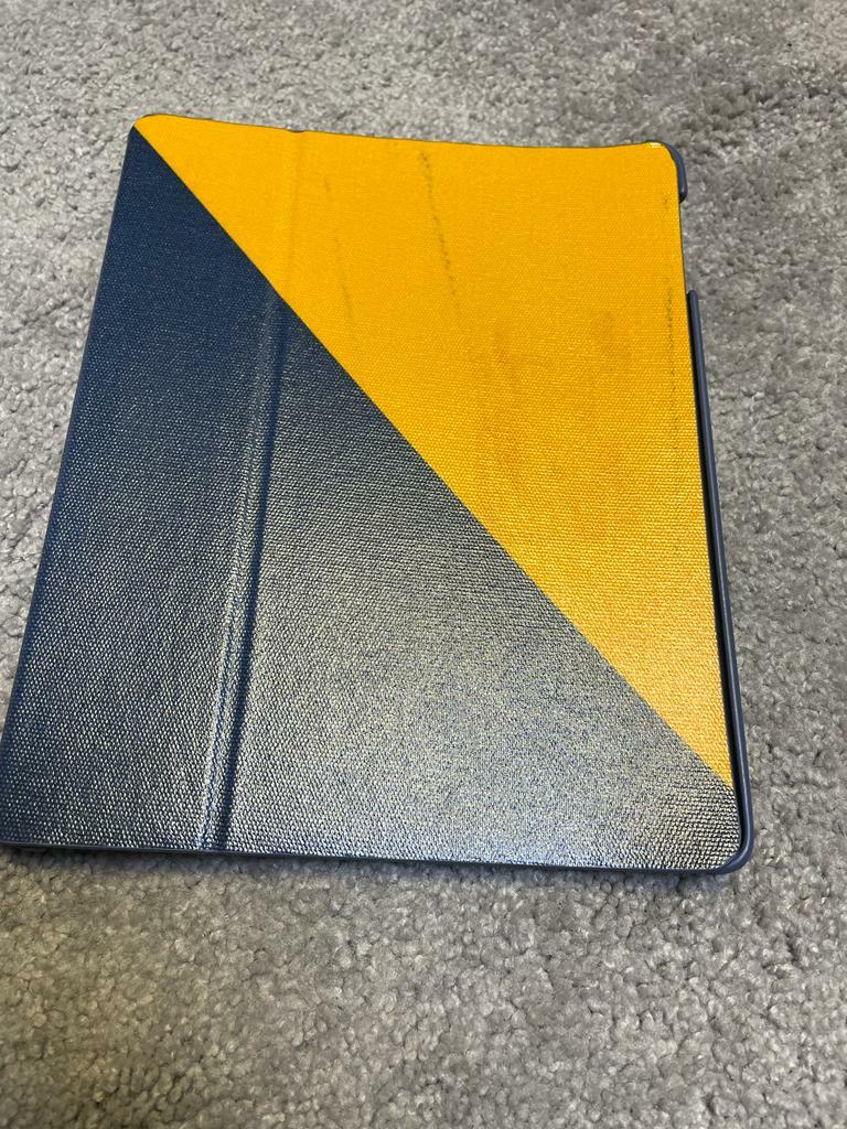 Fossil Authentic Fossil Long Live Vintage TABLET Cover BLUE / YELLOW  MLG0200700