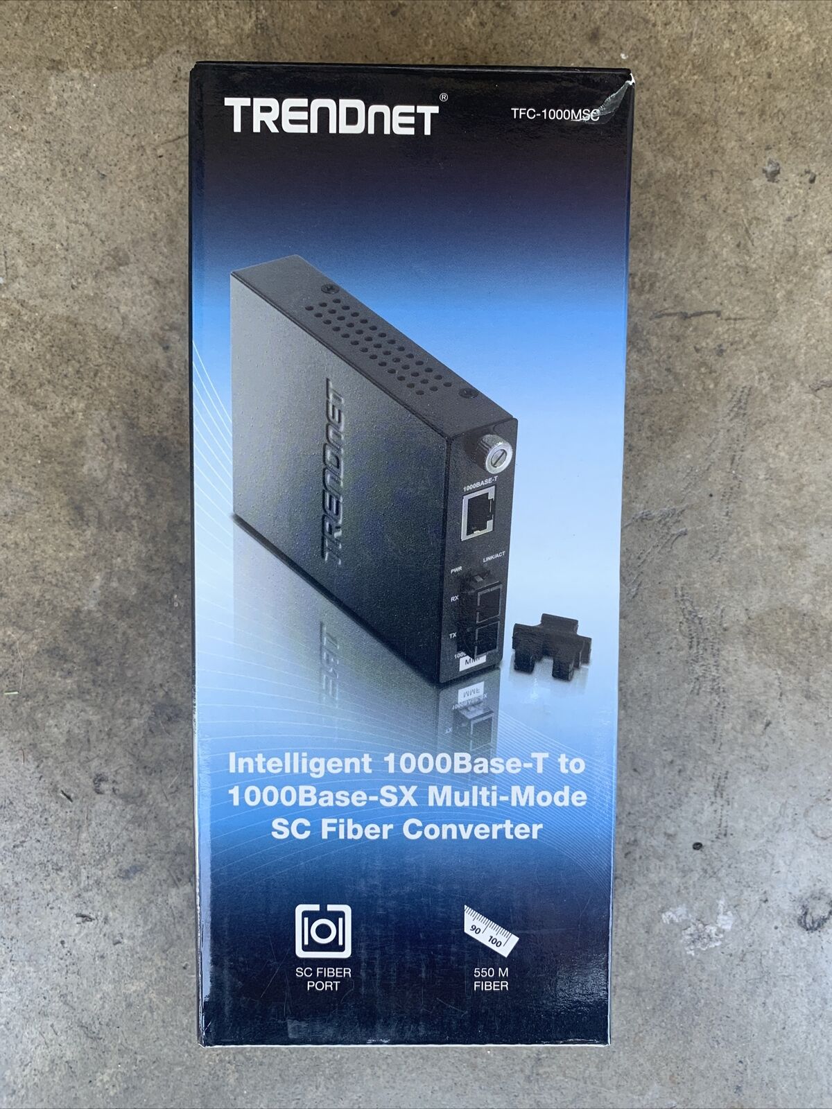 TRENDnet TFC-1000 media converter TFC-1000MSC