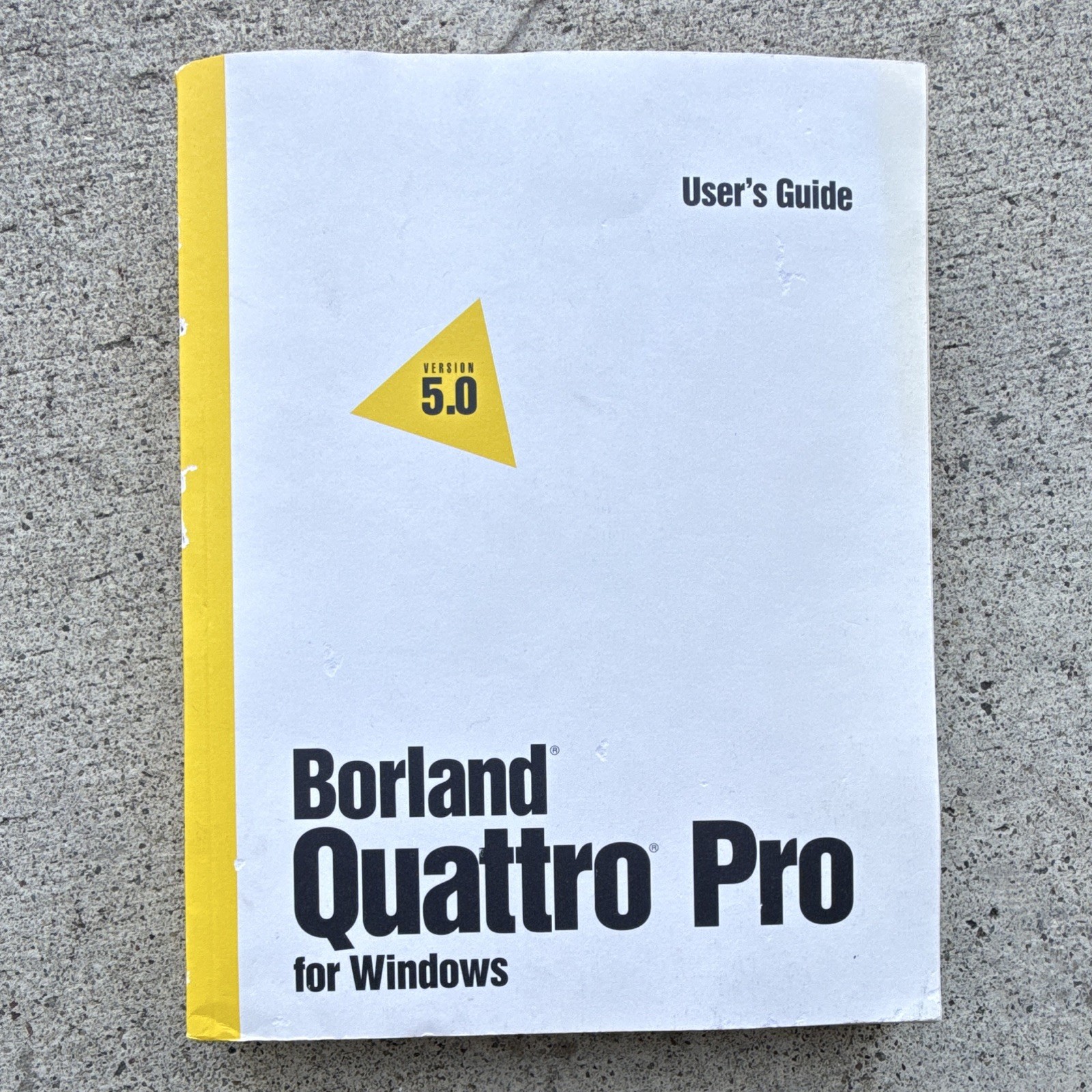 Borland Quattro Pro User Manual For windows, Book Only
