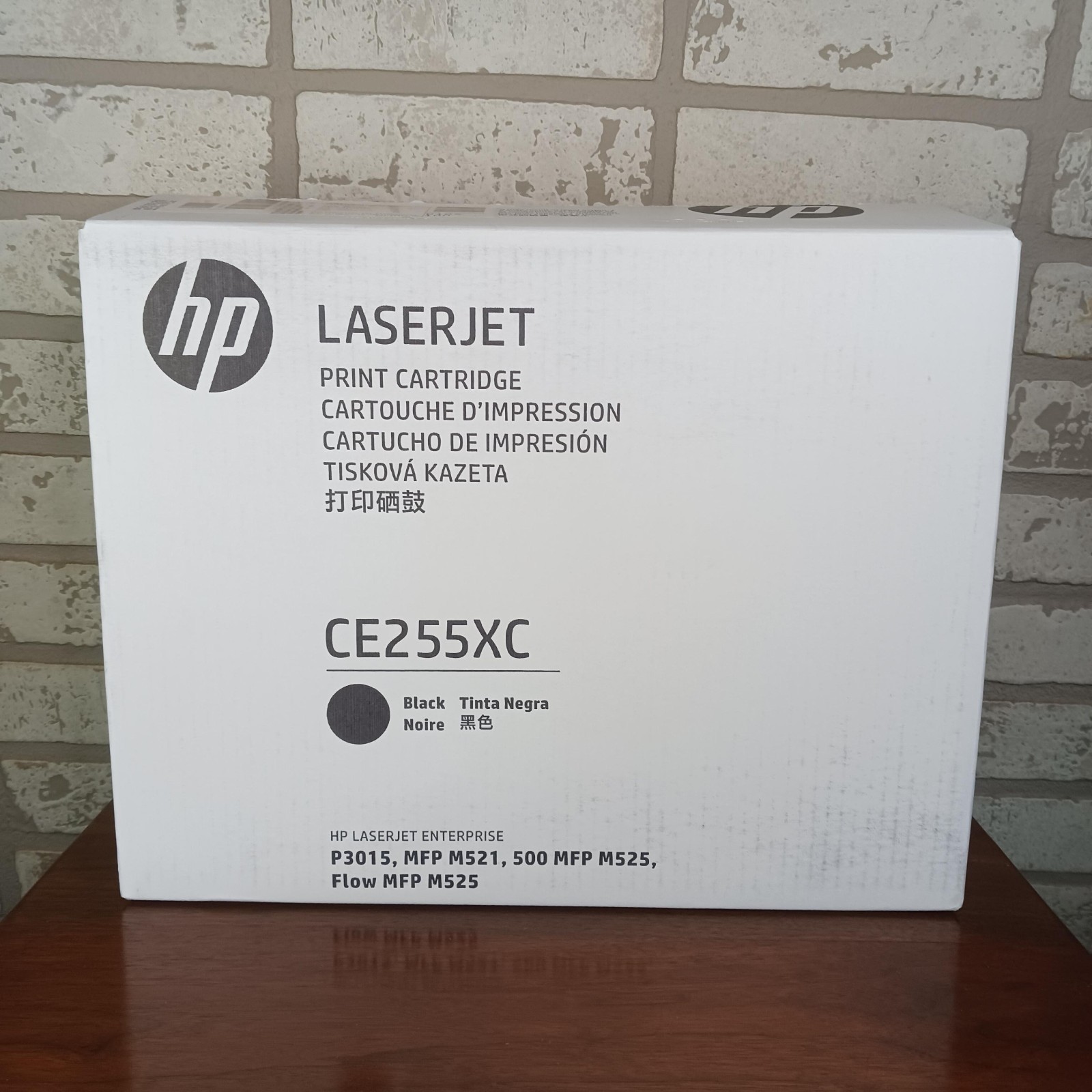 HP Laser Jet CE255XC Ink Print Cartridge Black P3015 MFP M521, 500 MFP M525 OPEN