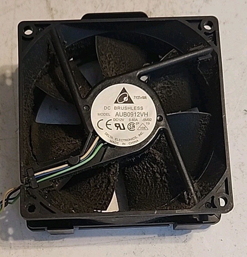 Delta Electronics AUB0912VH HP Cooling Fan 12V 0.60A -  