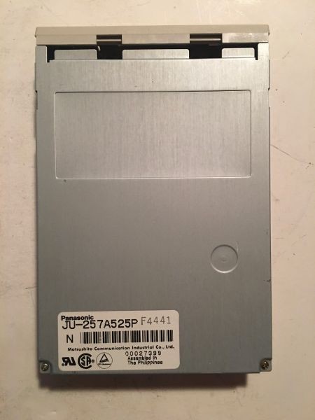 Panasonic 1.44mb internal fdd ju-257a525p f4441 beige
