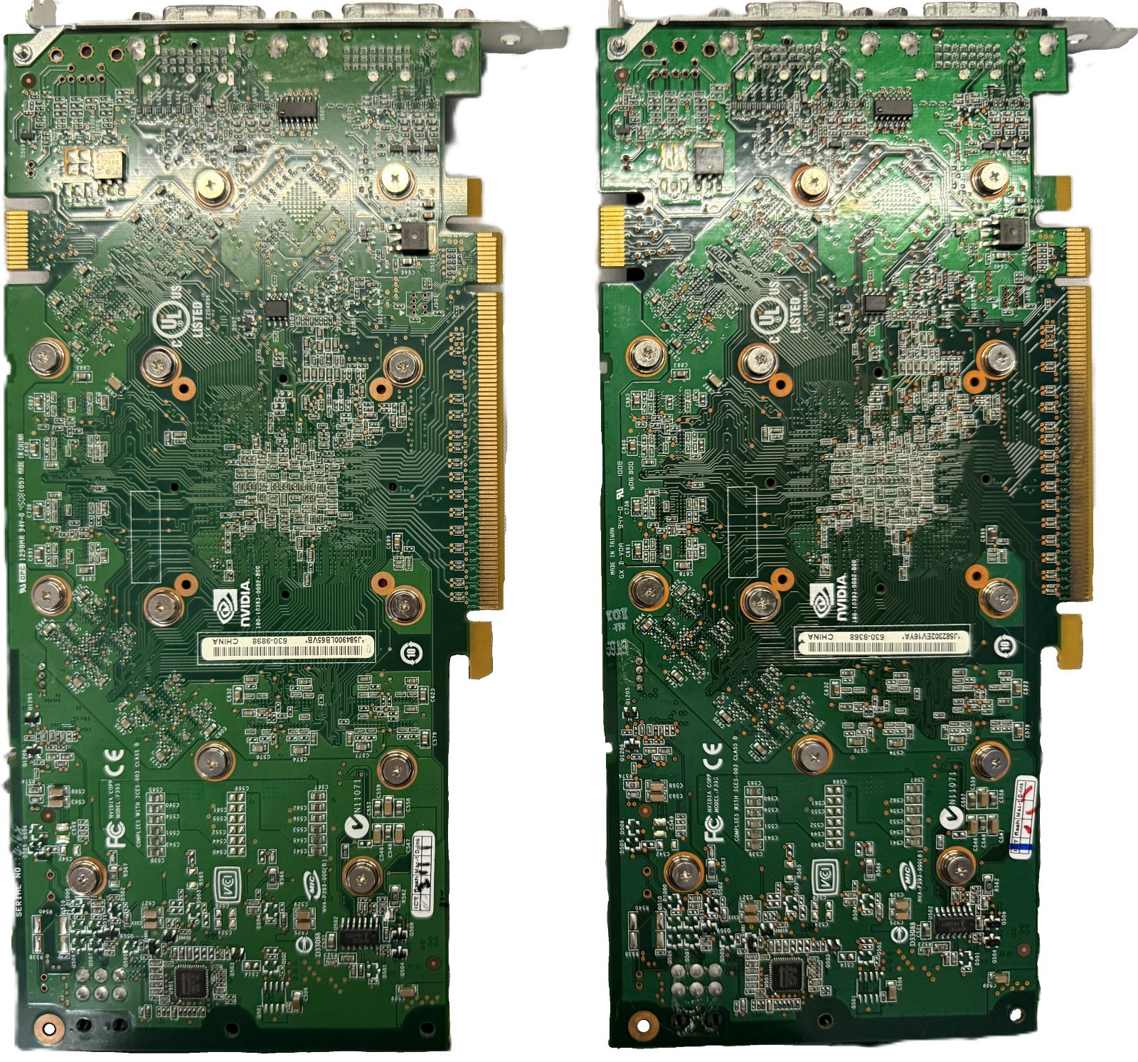 Lot of 2 Apple NVIDIA GeForce 8800 GT (MB137Z/A) 512 MB Graphics Cards