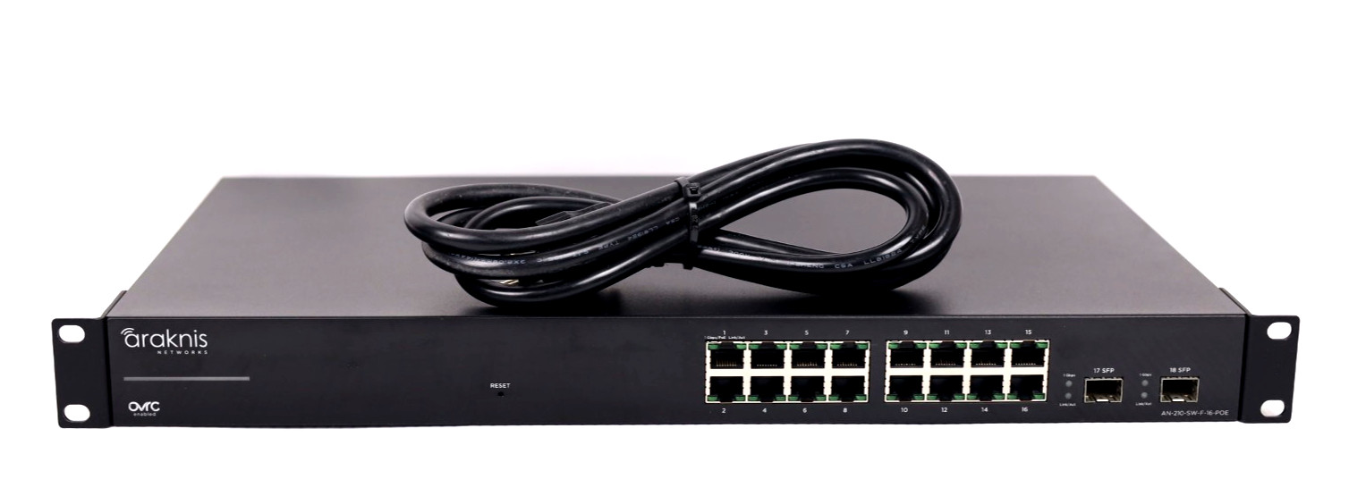 Araknis Networks AN-210-SW-F-24-POE Network Switch Gigabit Unmanaged y392