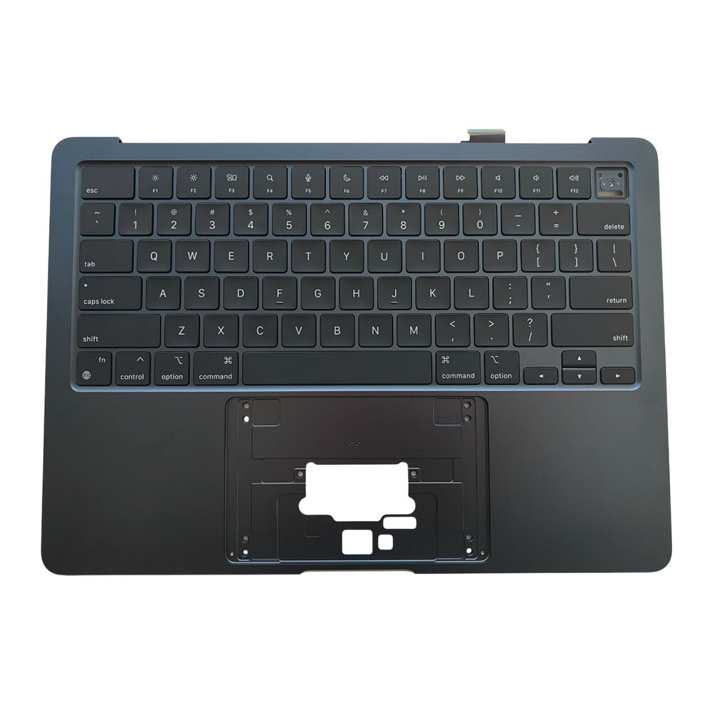 New For Apple MacBook Air 13" M3 A3113 2024 Top Case Keyboard Palm rest Cover US