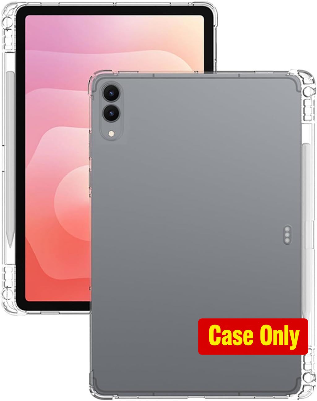 Clear TPU Case for 2025 Samsung Galaxy Tab S11 Ultra 14.6 Inch Tablet