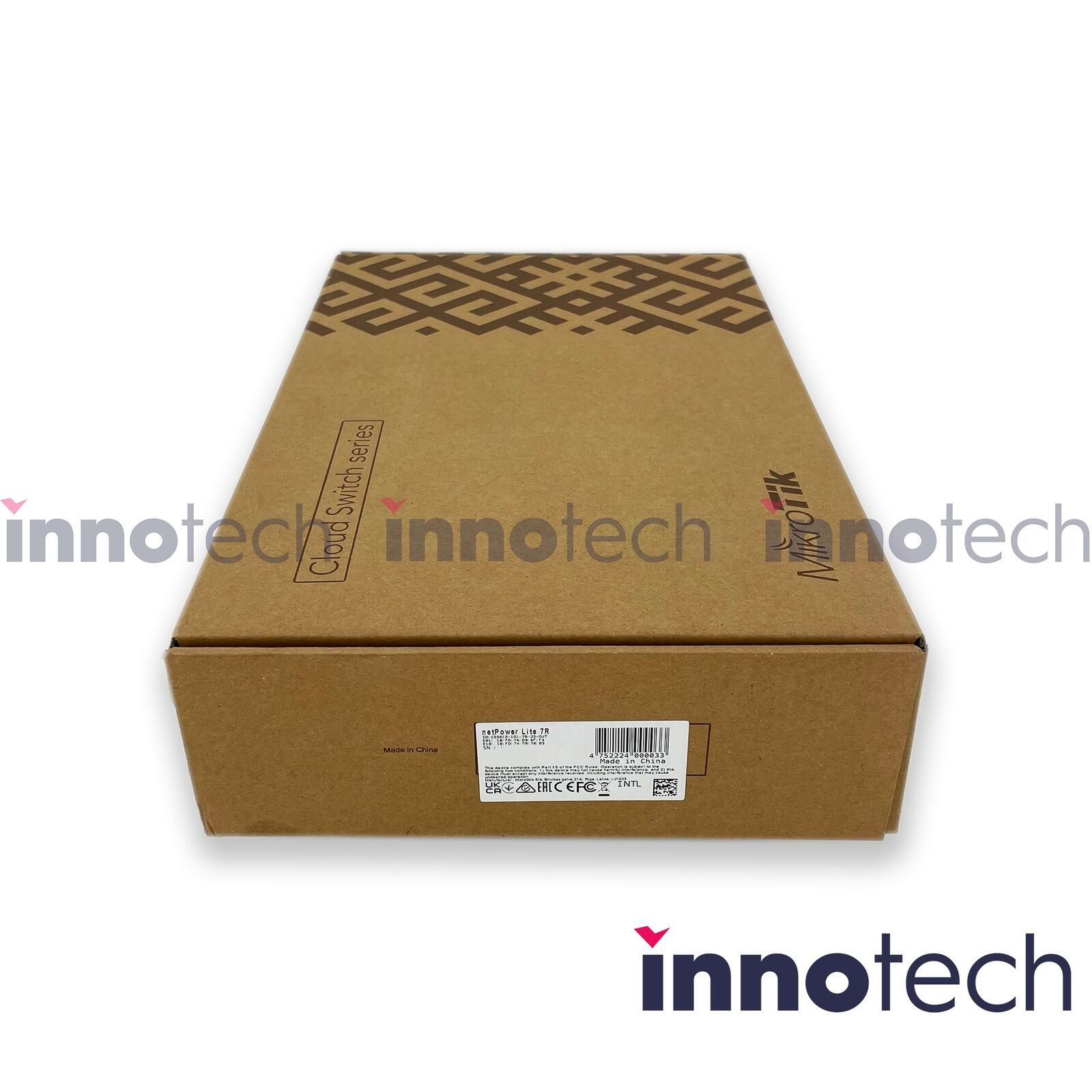 Mikrotik CSS610-1Gi-7R-2S+OUT Cloud Smart Switch New Sealed