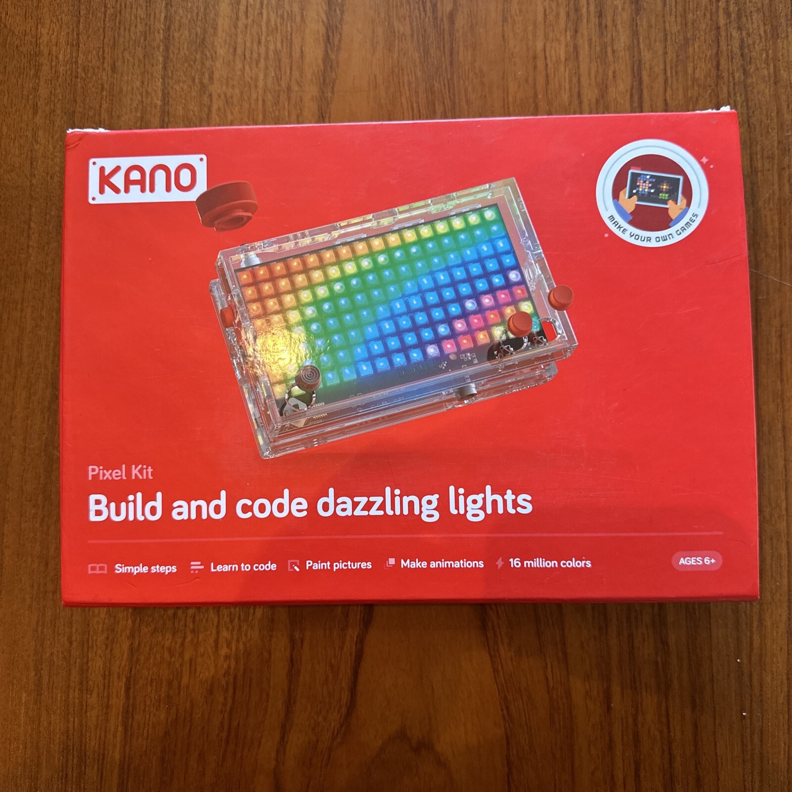 Kano Pixel Kit |Build & Code Dazzling Light .