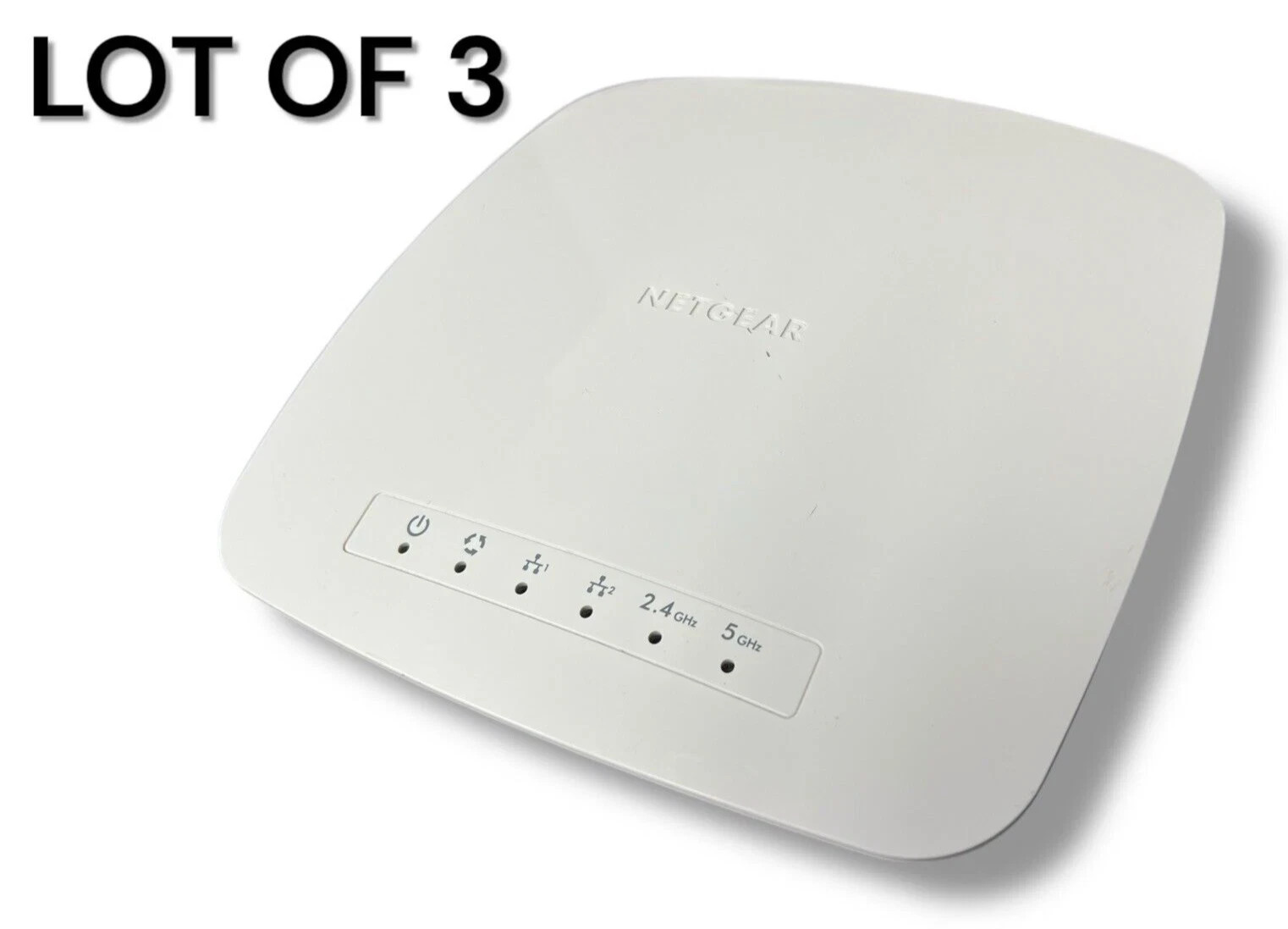 (LOT OF 3) Netgear WAC510 IEEE 802.11ac 1.20 Gbit/s Wireless Access Point (PoE)