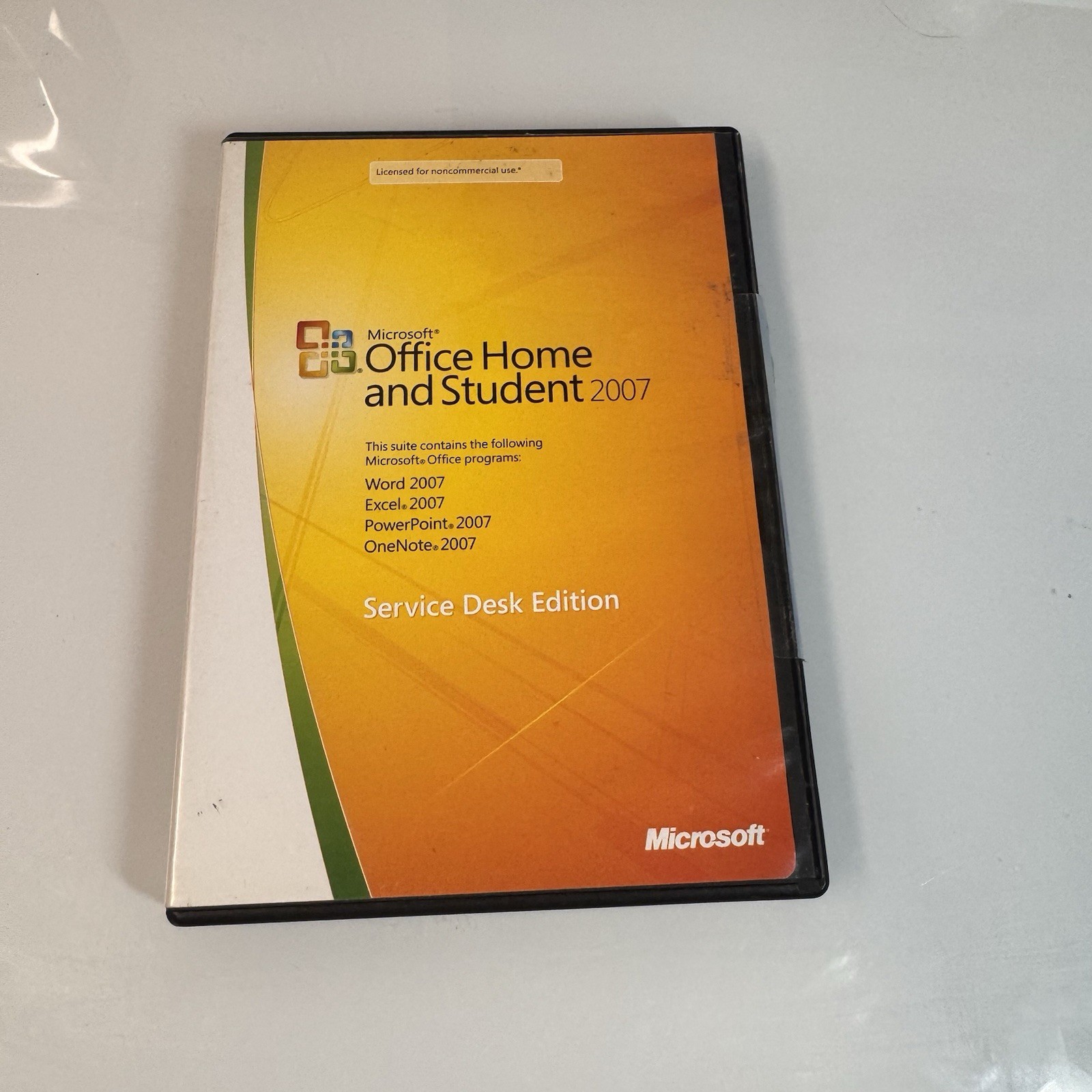 Microsoft Office Home and Student 2007 Service Desk Edition with Product Key