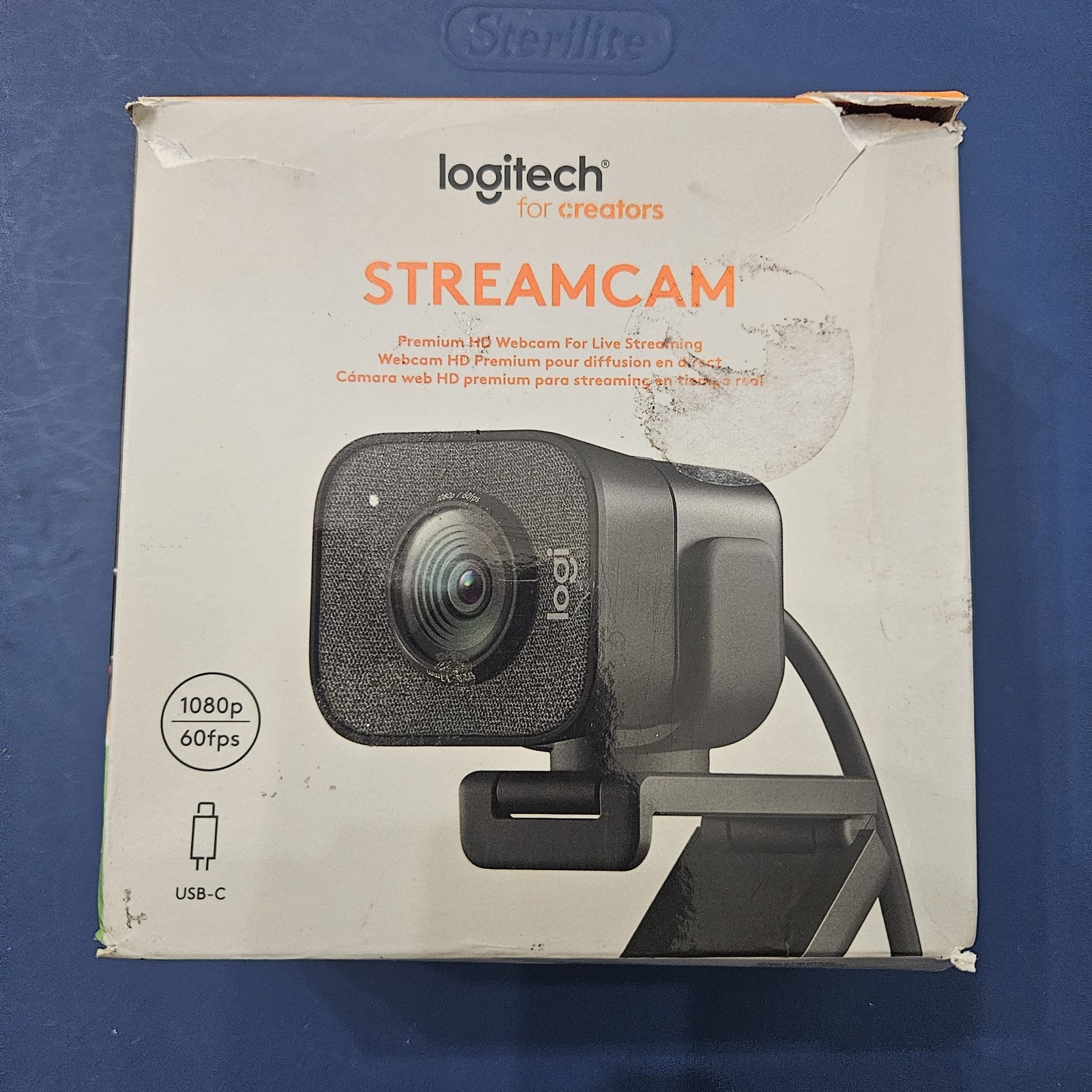 Logitech for Creators StreamCam Premium Webcam for PC/Mac, Graphite [960-001286]