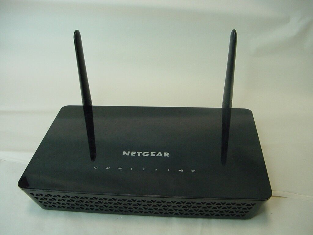 NETGEAR AC1200 SMART WIFI ROUTER WITH EXTENDED ANTENNA R6220 - NO POWER CORD