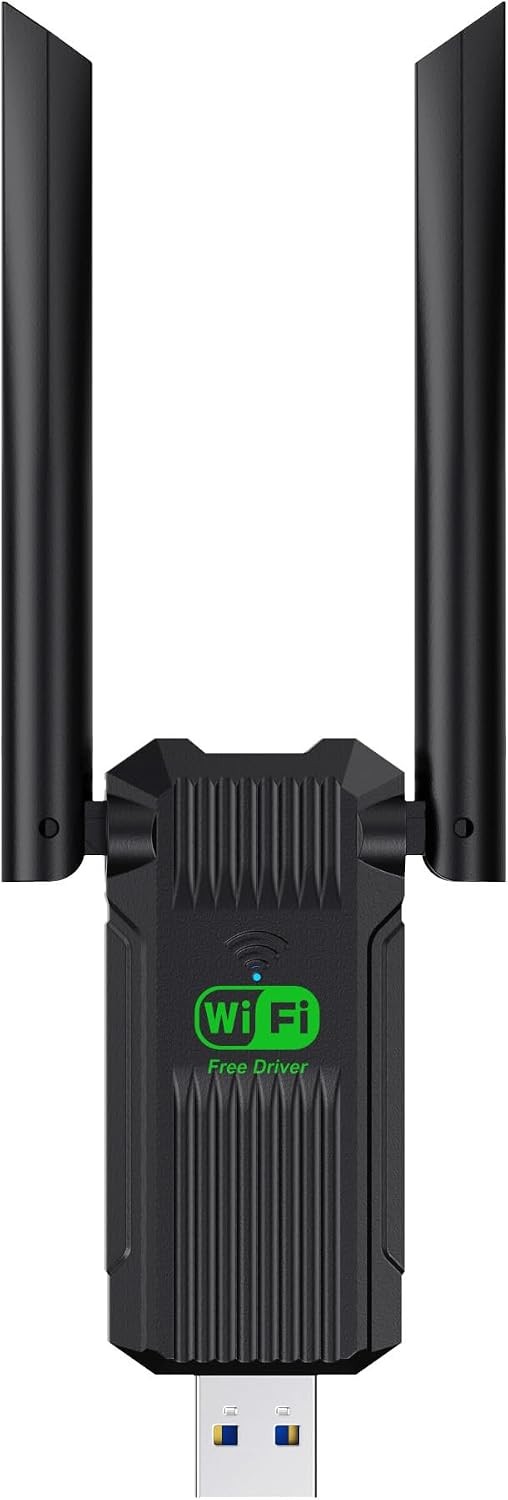 WiFi Adapter for Desktop PC,1300Mbps WiFi USB 3.0 Dual Band 5G/2.4G Wireless Net