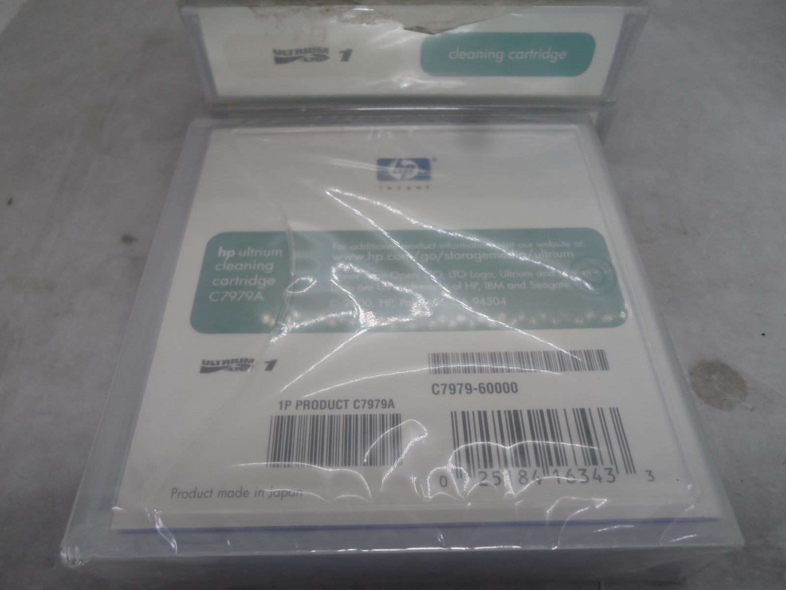 NEW HP HPe LTO1/2/3/4/5 Cleaning cartridge New factory sealed C7978A C7979A