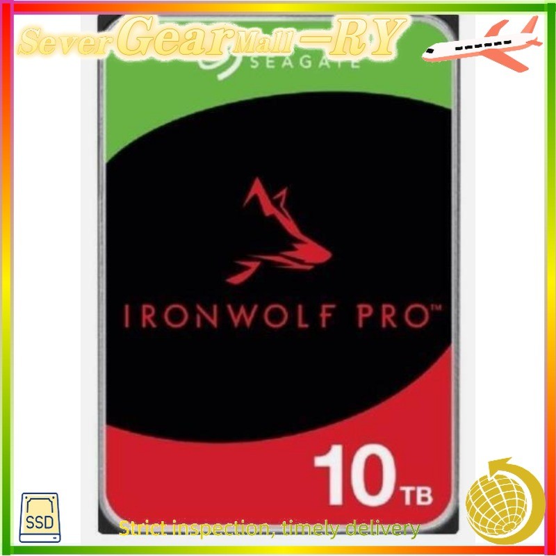 FOR Seagate IronWolf Pro ST10000NT001 Hard Drive 10TB7200RPM 256MB SATA6Gb/s HDD