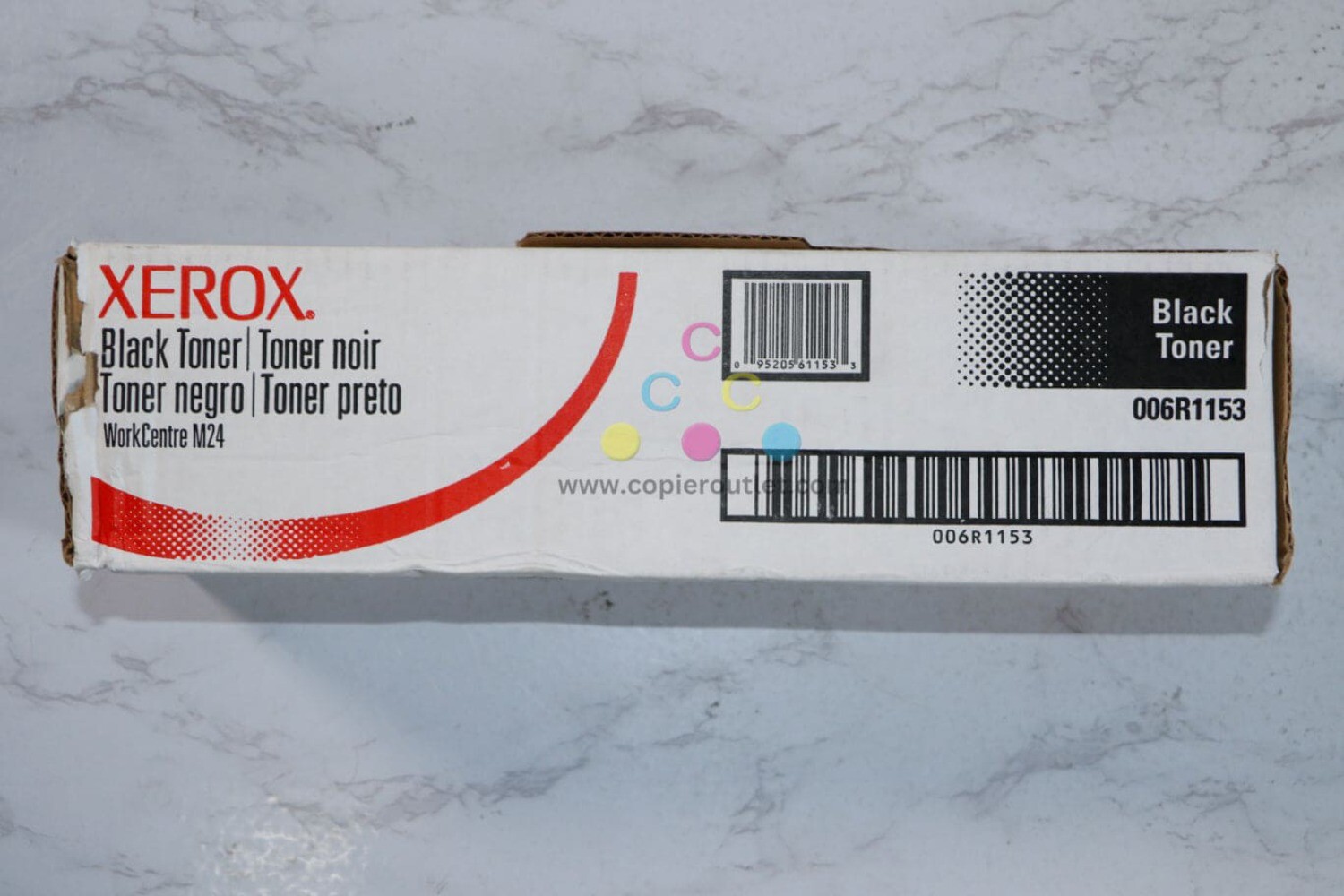 Open Genuine Xerox WorkCentre M24 Black Toner Cartridge 006R1153 Same Day Ship