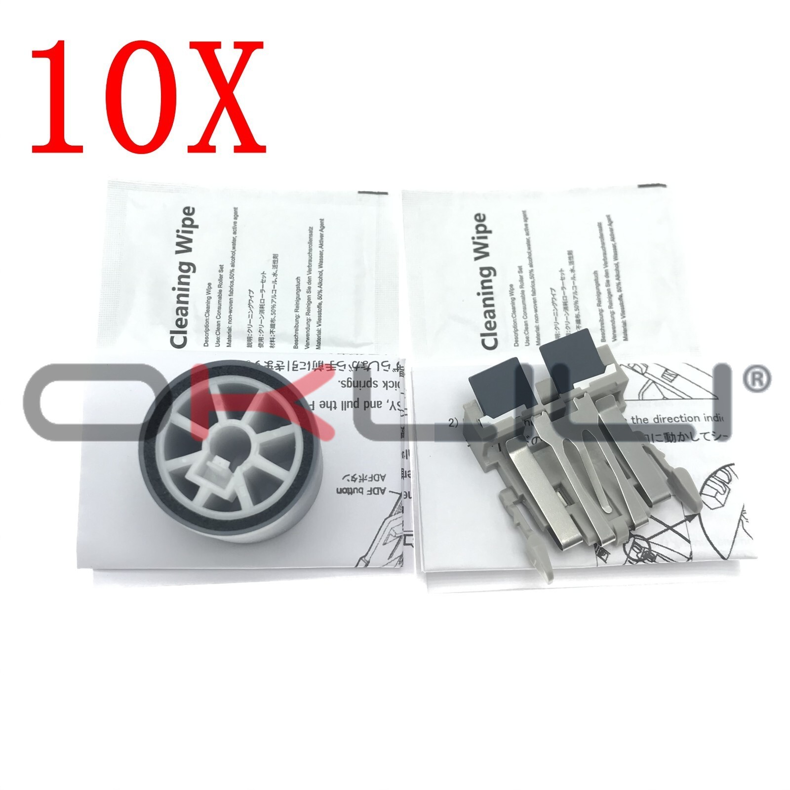 10X PA03360-0001 PA03360-0002 Pickup Roller for Fujitsu ScanSnap S500 S500M S510