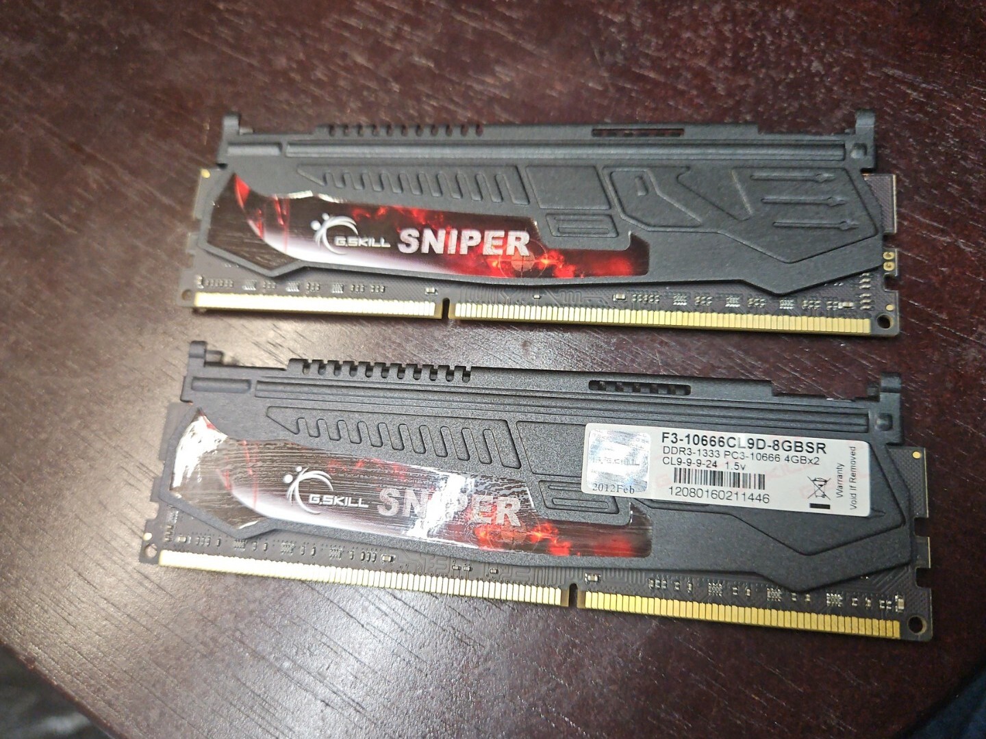 G. SKILL 8 GB UDIMM 1600 MHz PC3-14900 DDR3 SDRAM Memory (F3-14900CL9D-8GBSR)