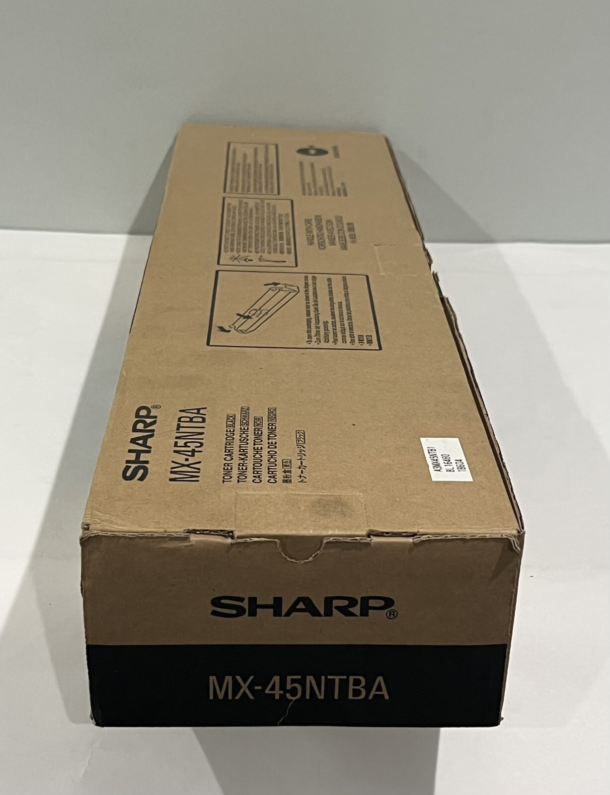 Genuine Sharp MX-45NTBA Black Toner Cartridge for MX-3500N. MX-3501N - NEW