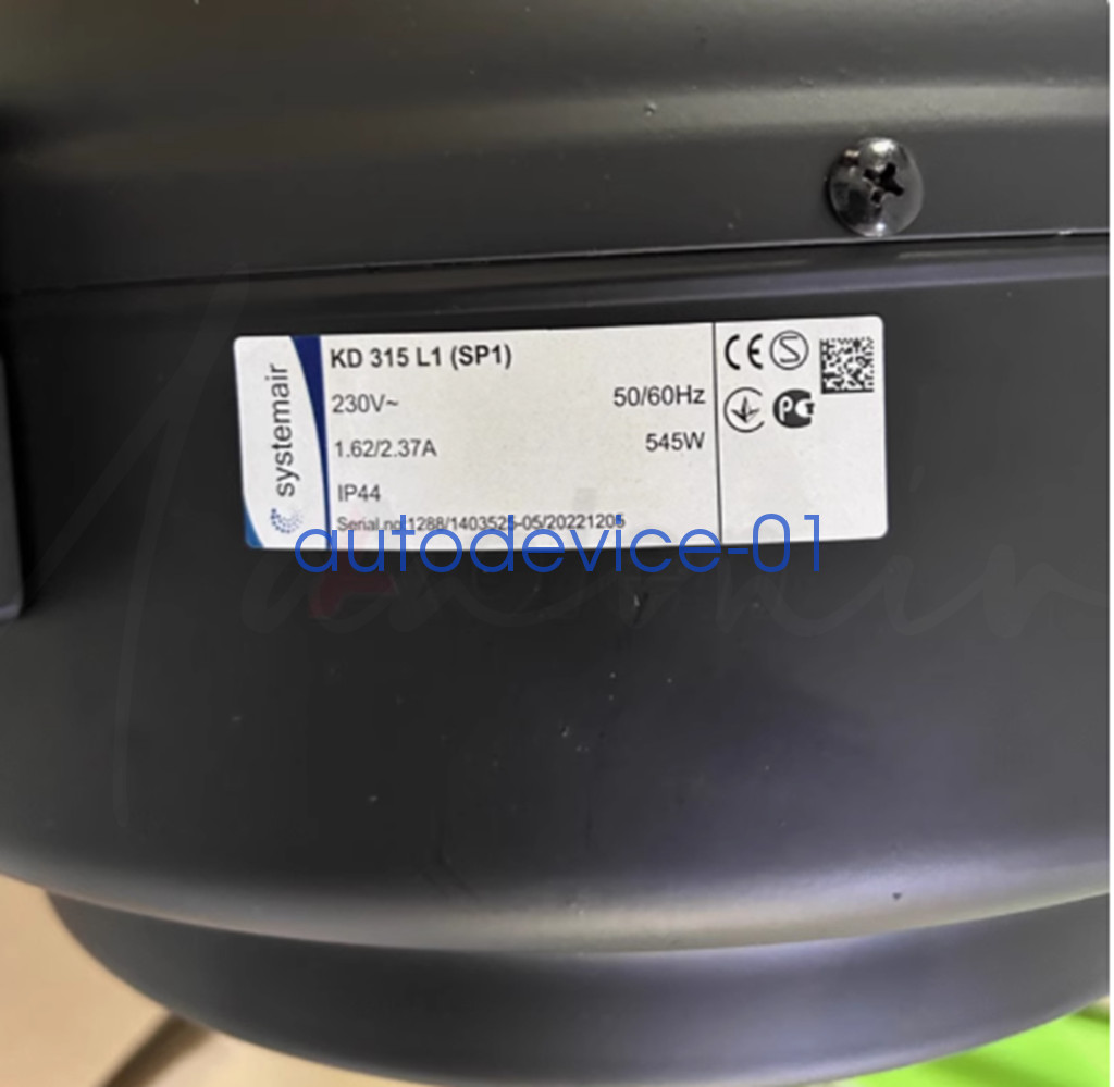 Qty: 1 KD 315L1 230V Powerful Exhaust Fan DHL/FedEx