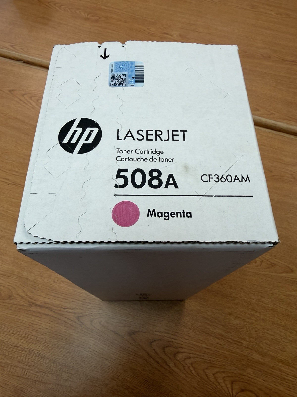 Genuine HP LaserJet 508A CF363A Magenta Toner Cartridge New in Sealed Box