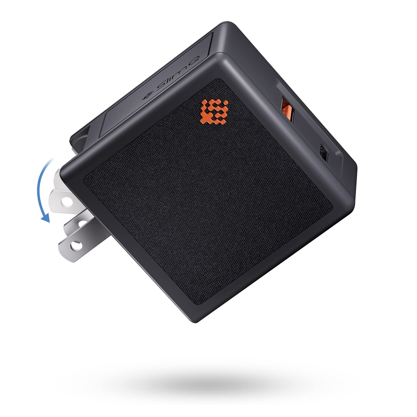 𝐒𝐥𝐢𝐦𝐐 65W,45W Laptop Charger：USB C GAN AC Adapter - Foldable Mini Wall...
