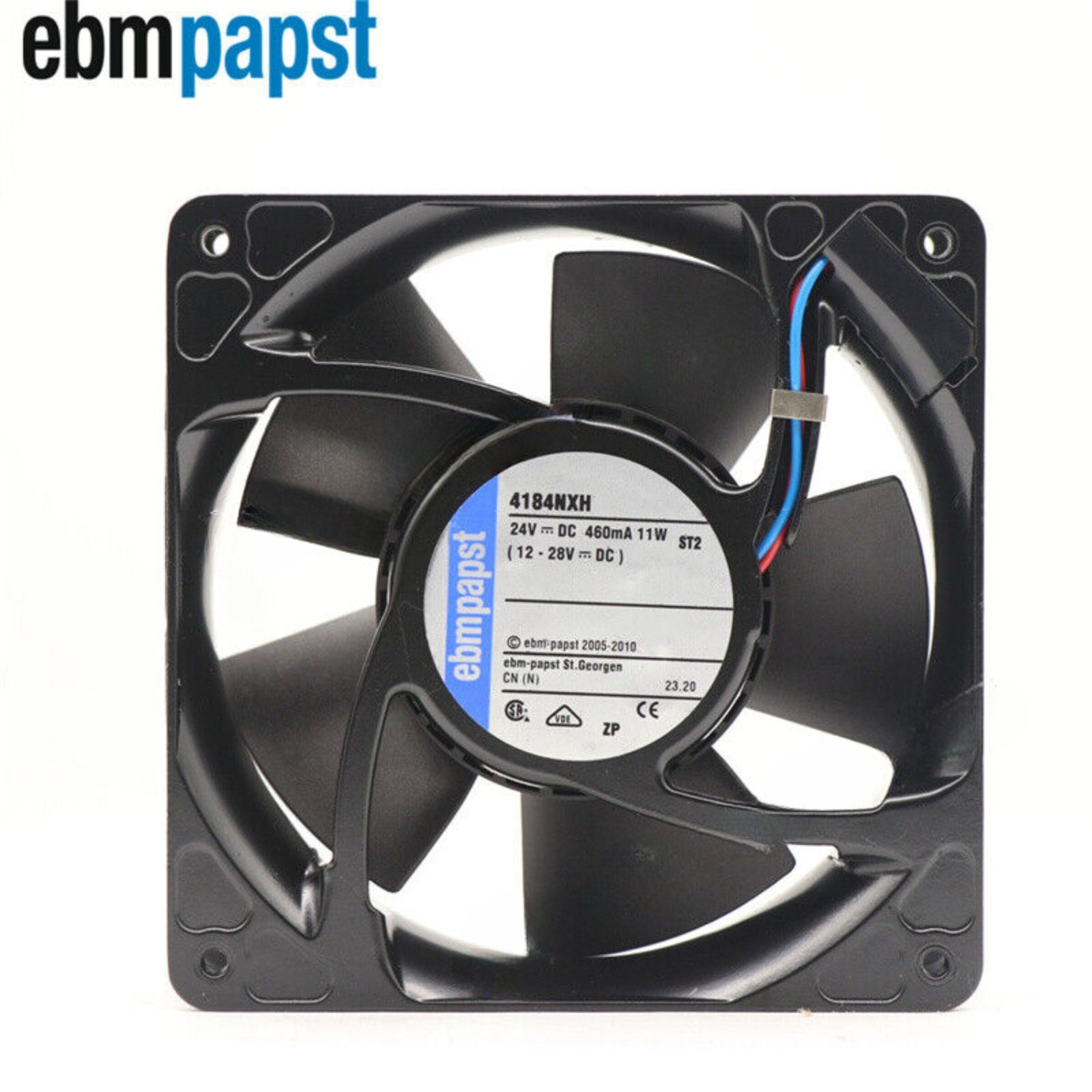 Ebmpapst Fan 4184NXH Cooling Fan 24VDC 11W 460mA 120*120*38mm For Cabinet Fan