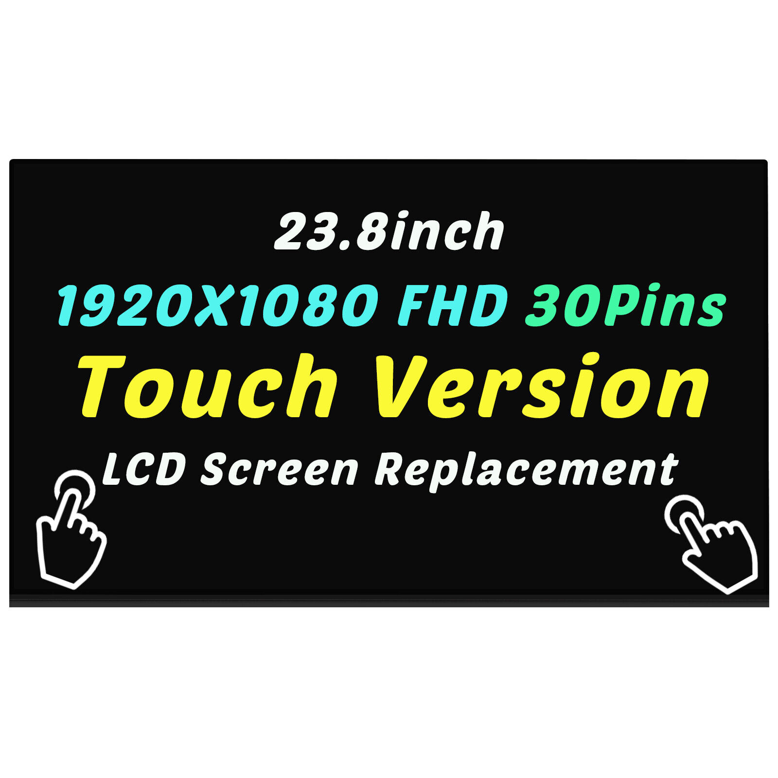 24in Borderless LCD Screen All-in-One ASUS M241 M241DAK Touch Screen 23.8in FHD