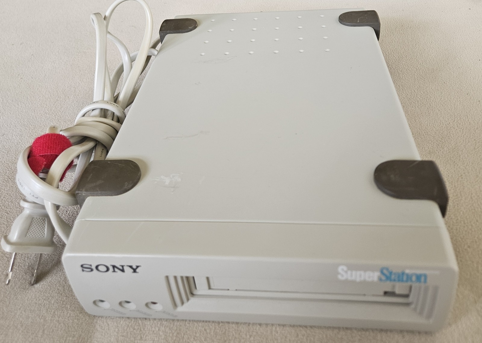 Sony SuperStation External Tape Drive