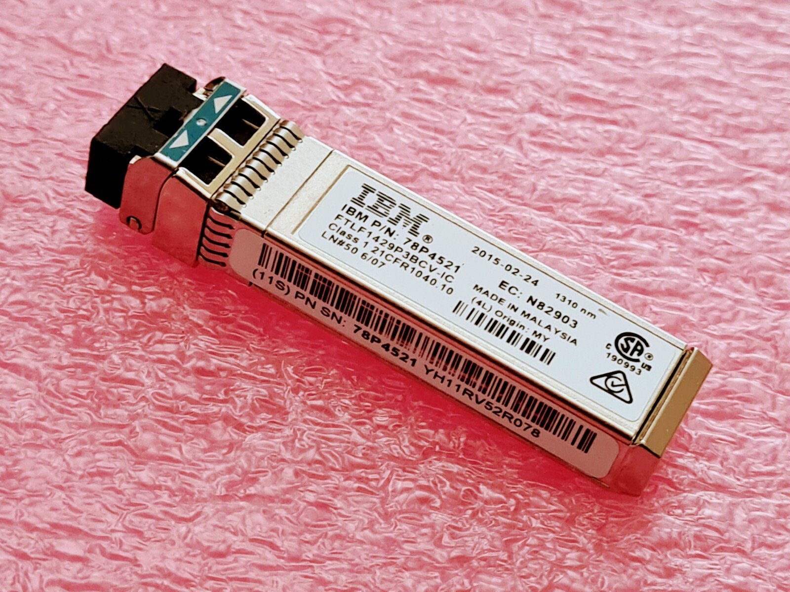 Genuine IBM FINISAR 16G SFP+ 78P4521 FTLF1429P3BCV-IC 16Gb LR 1310nm Transceiver