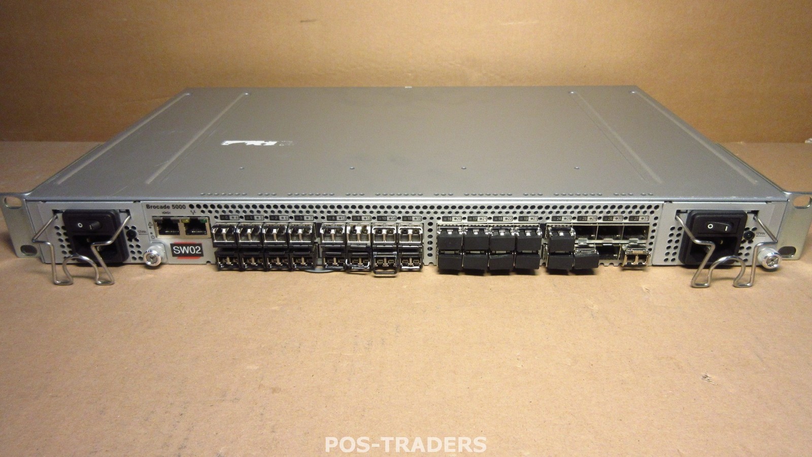 EMC Brocade 5000 JY127 DL-5020-0001 32x FC Switch 4GB Ports INCL 27X SFP'S