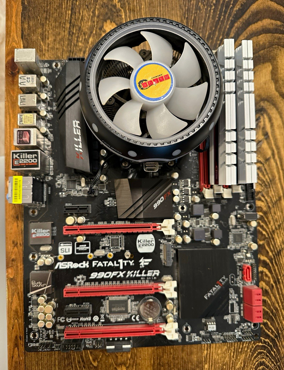 ASRock Fatal1ty 990FX Killer AM3+ ATX DDR3 Gaming Motherboard Multi-GPU