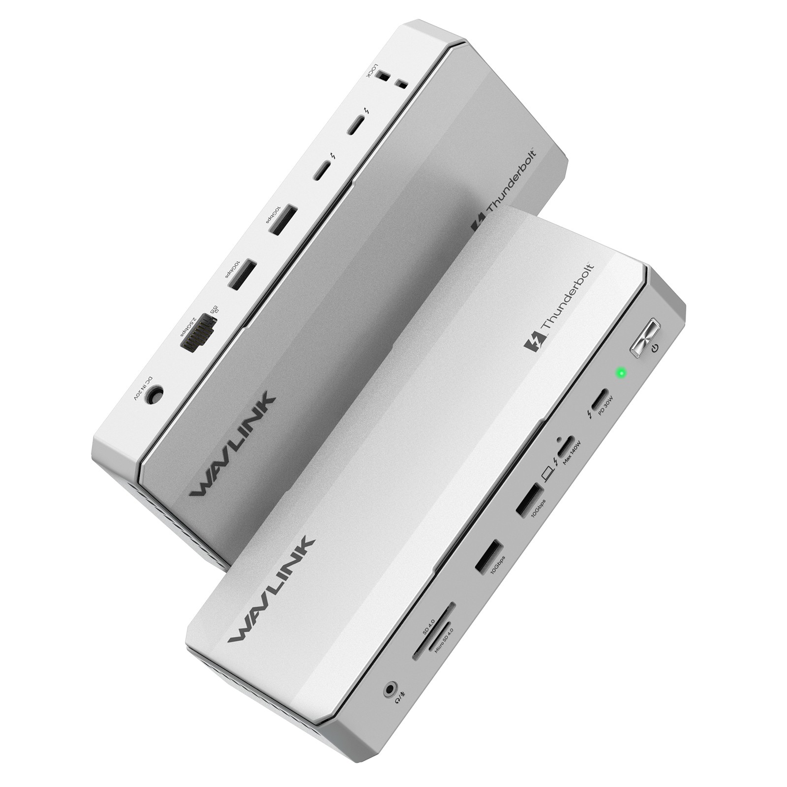 Thunderbolt 5 Docking Station Triple 4K Display 140W PD 2.5G LAN USB-A 10Gbps