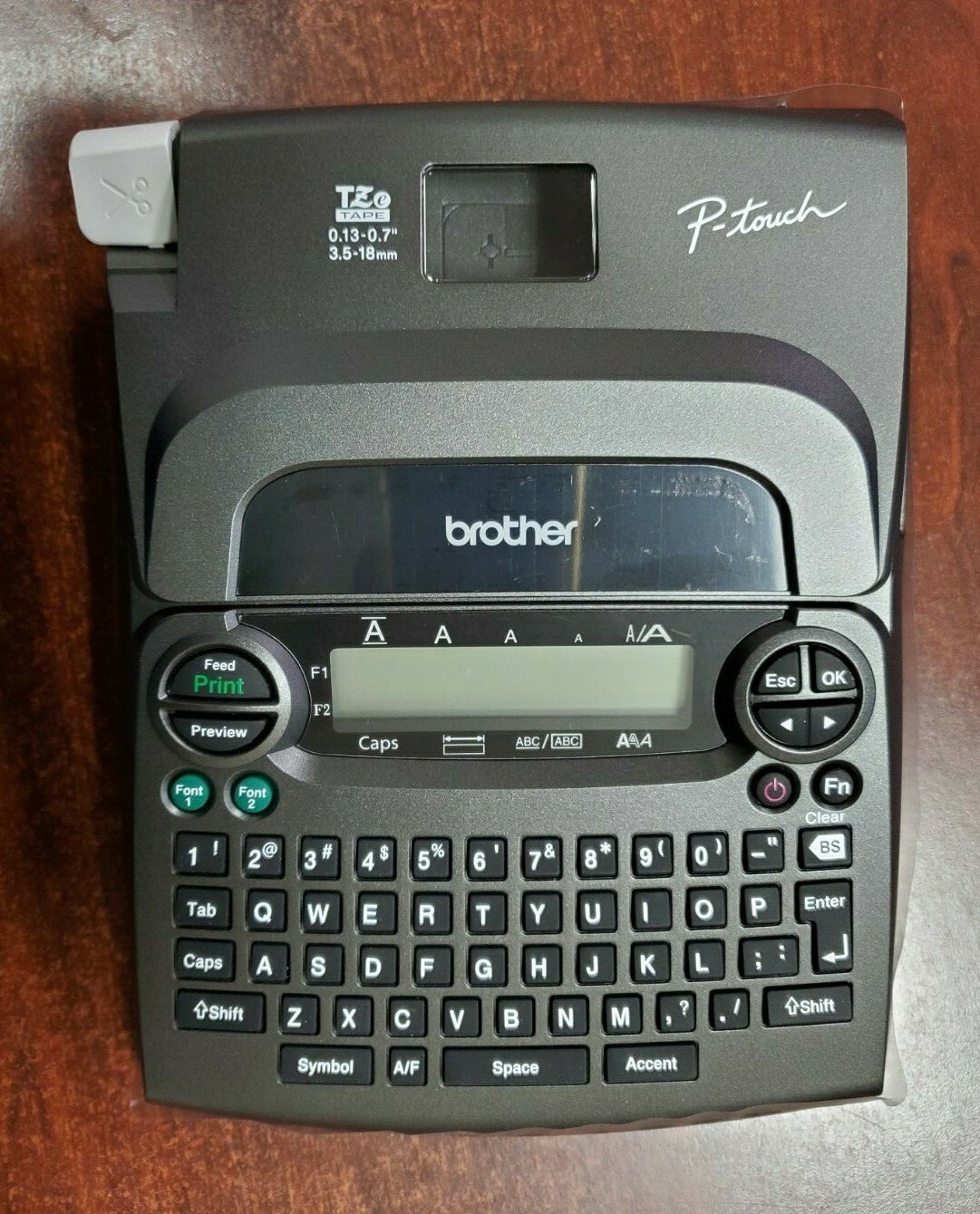 Brother P-Touch Labeling System BRAND NEW bulk no batteries/tape PT-1890 black