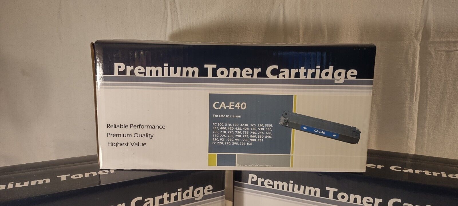 Premium Toner Replacement  Cartridge For Canon CA-E40 Black