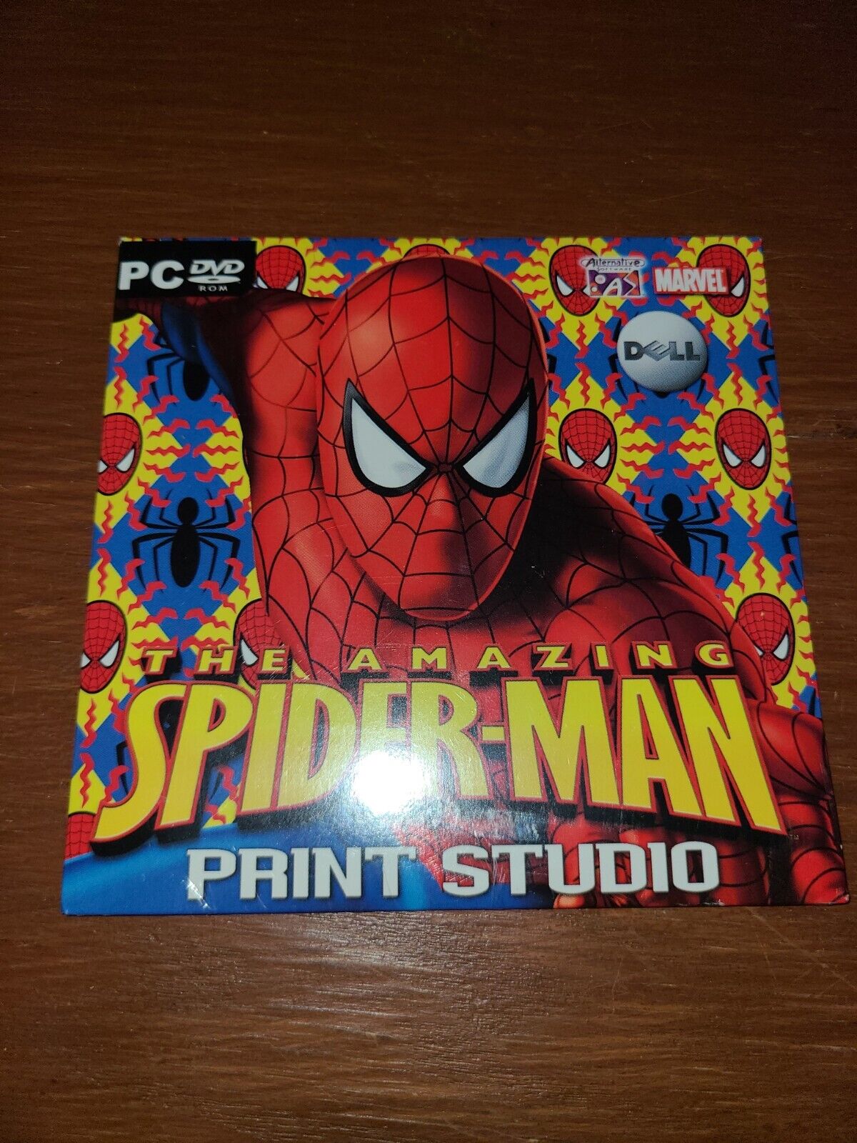 Brand New PC DVD The Amazing Spiderman Print Studio Make your own Spider Man
