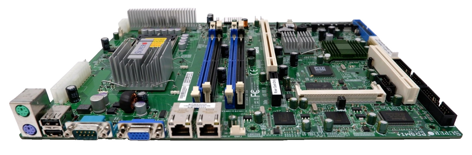 SUPERMICRO PDSMI+ R1.10 MOTHERBOARD LGA775 2 GIGABIT LAN PORTS & VIDEO - MFG RB