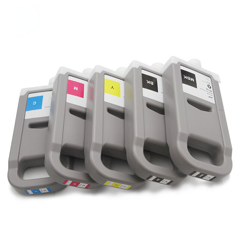 5 Colors 700ML PFI 707 Compatible Ink Cartridge For Canon iPF 830 840 850