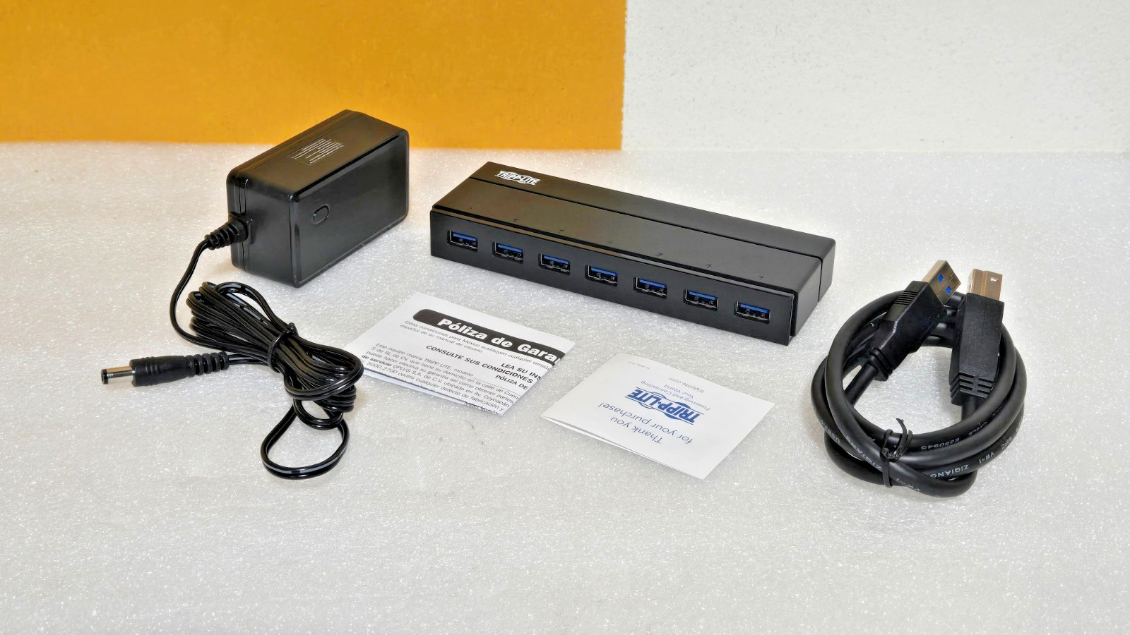 Tripp Lite 7-Port USB 3.0 SuperSpeed Hub U360-007 w/ BC 1.2 Charging New Sealed