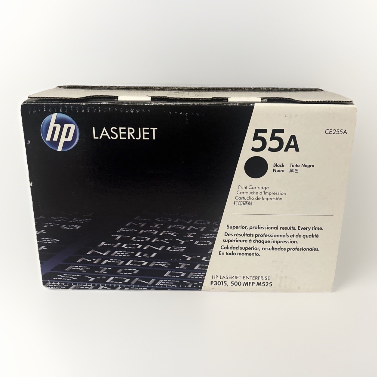 Genuine HP 55A Black, CE255A, OPEN BOX (READ)