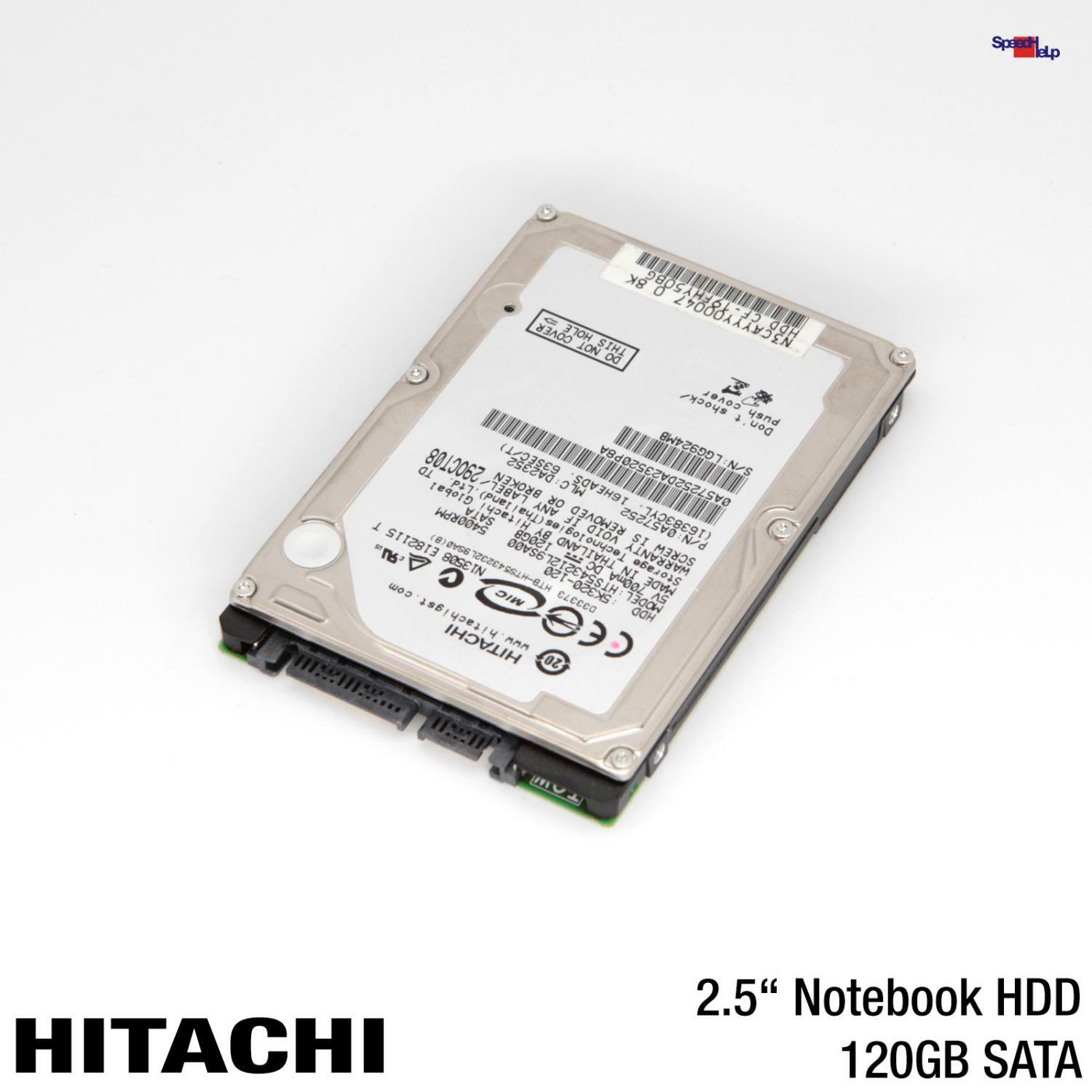 HDD SATA IBM Hitachi 120GB 5K320-120 HTS543212L9SA00 Notebook Laptop Hard Drive