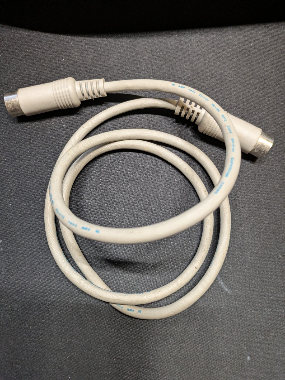 Atari ST Computer 14-Pin DIN Male-Male External Floppy Disk Drive 3' Cable