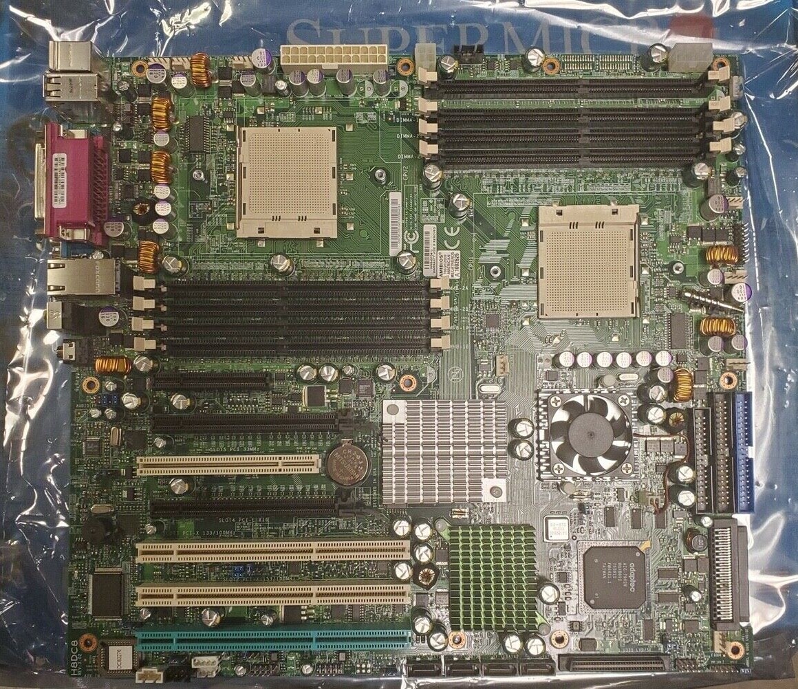 Used Supermicro (H8DC8) - Dual AMD - MotherBoard - Replacement Part